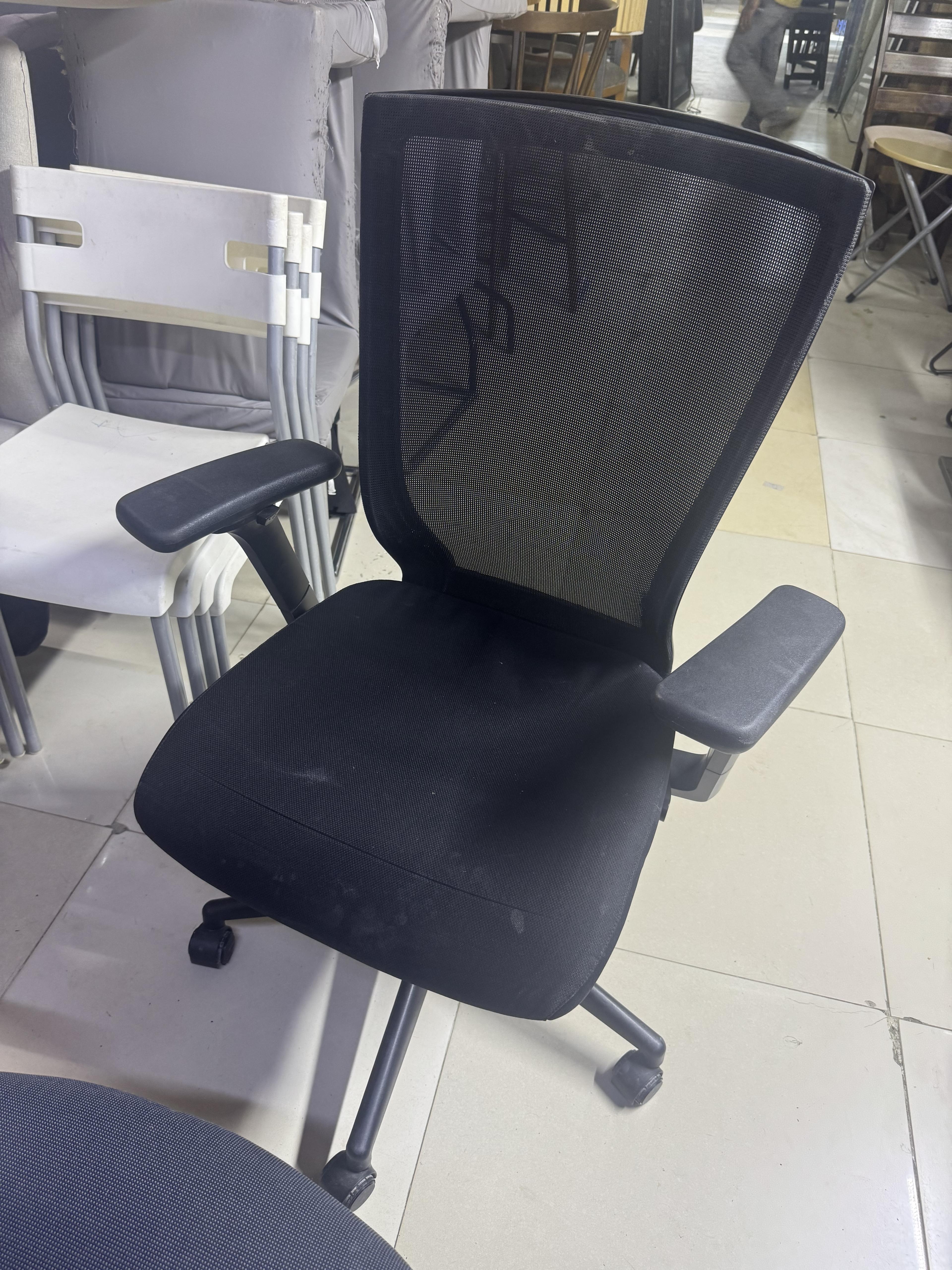 Used Office Mesh Chair Black