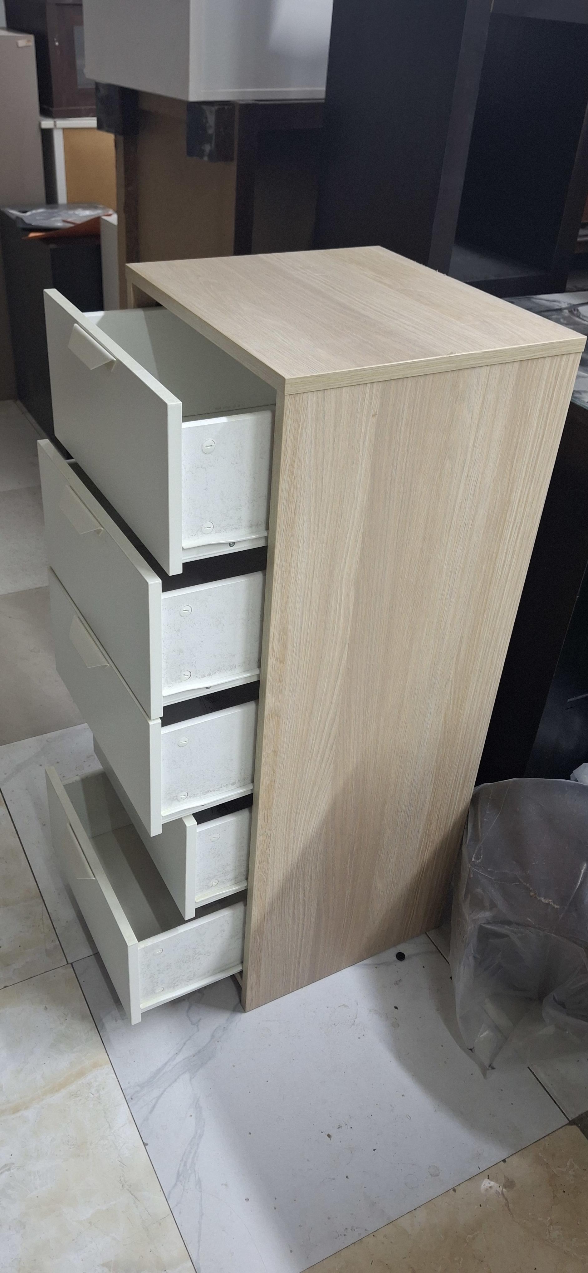 Used Chest of Drawers 5-Drawer White Oak 2