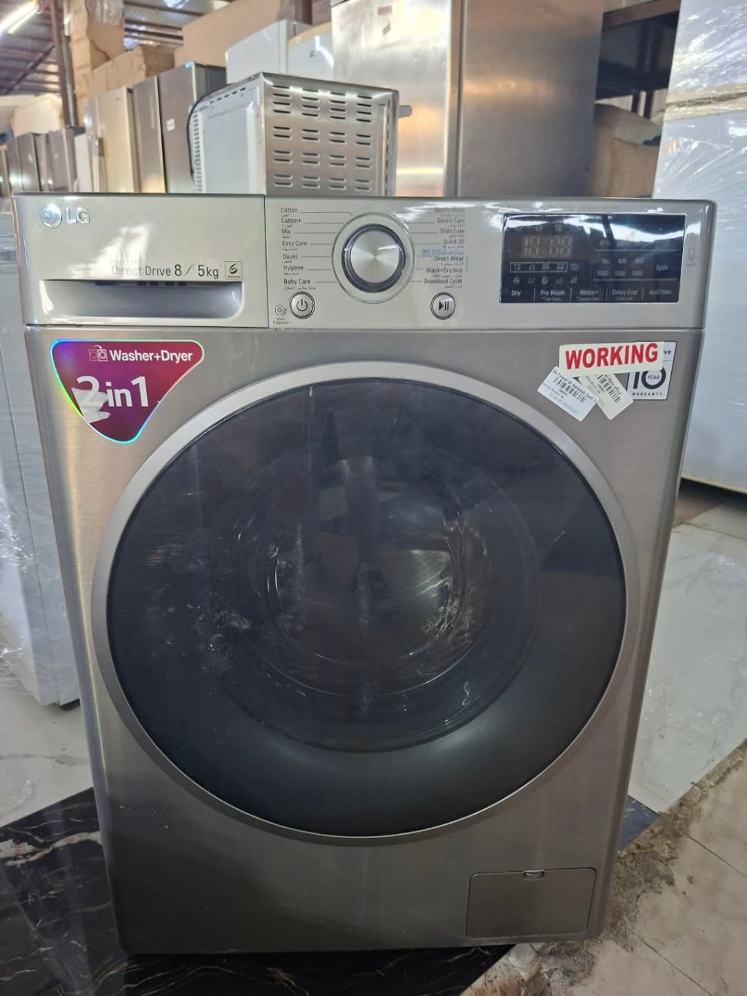 2-in-1 Washer Dryer Front-Load