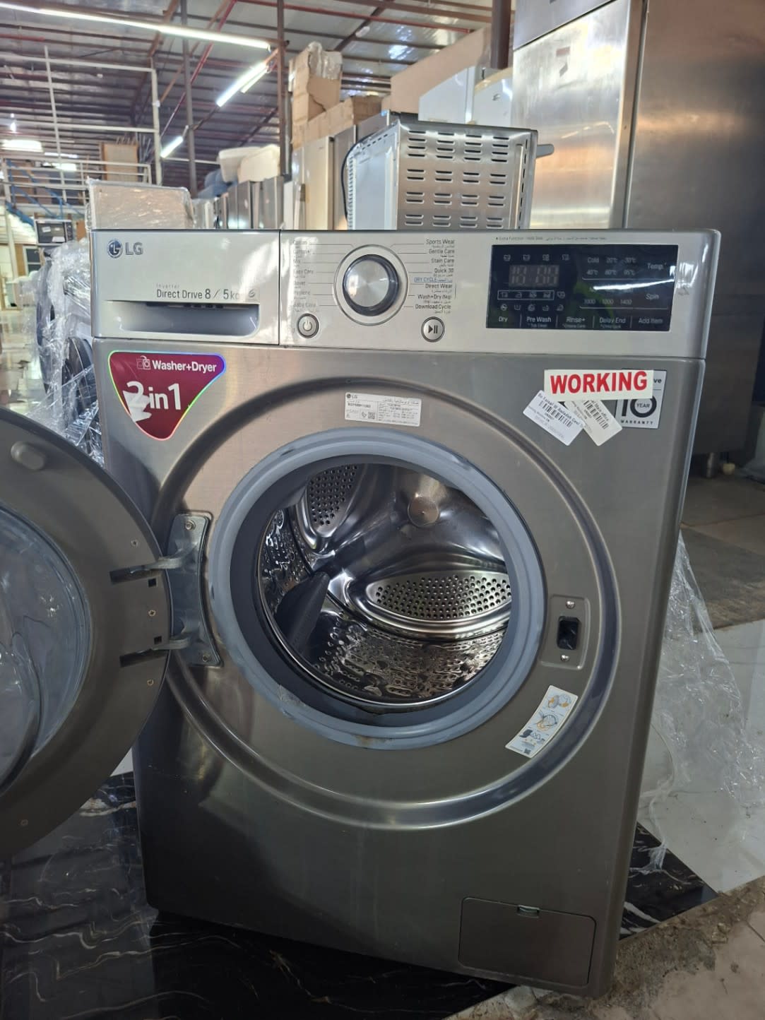 2-in-1 Washer Dryer Front-Load 3