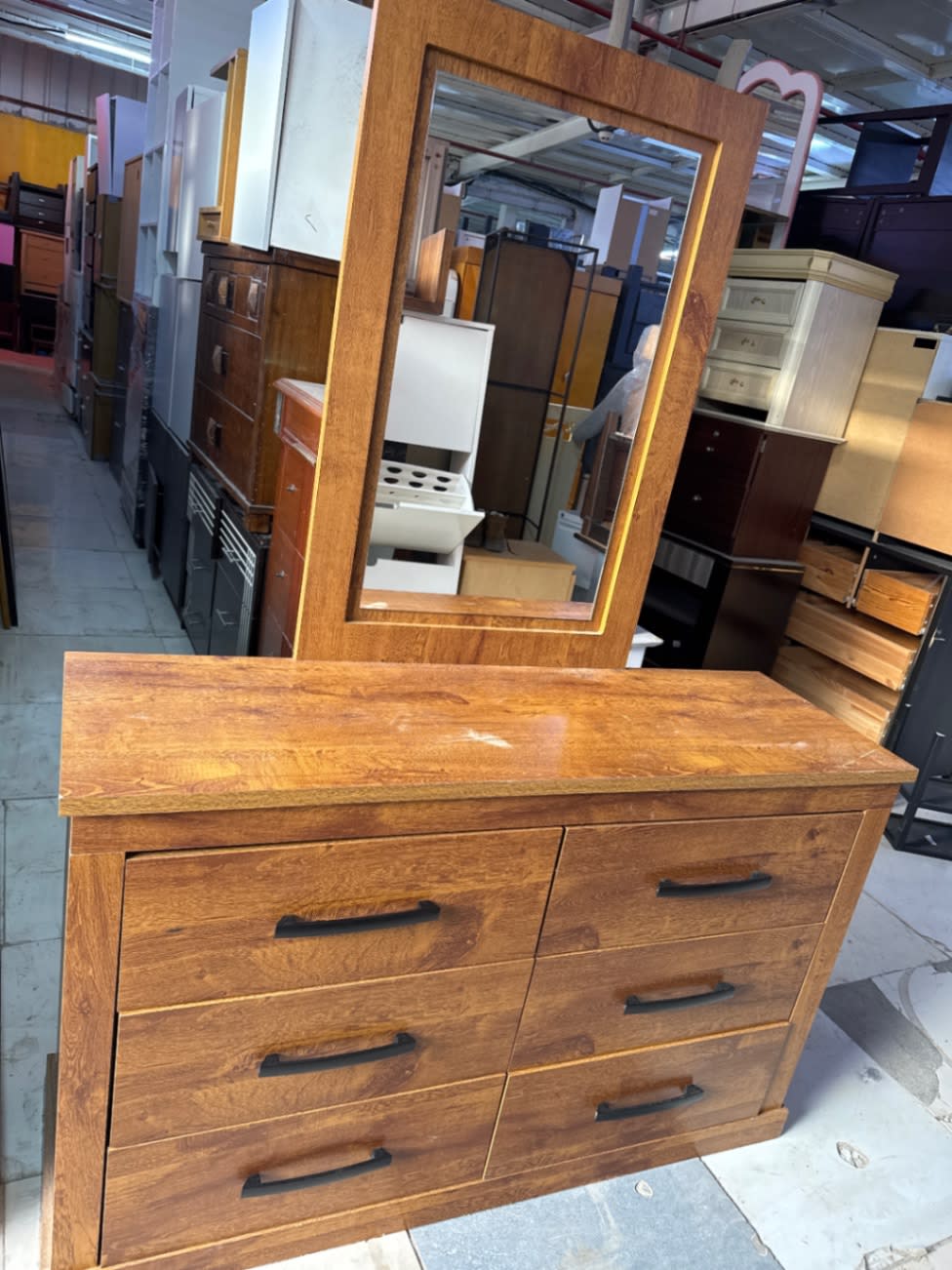 Dresser with Mirror