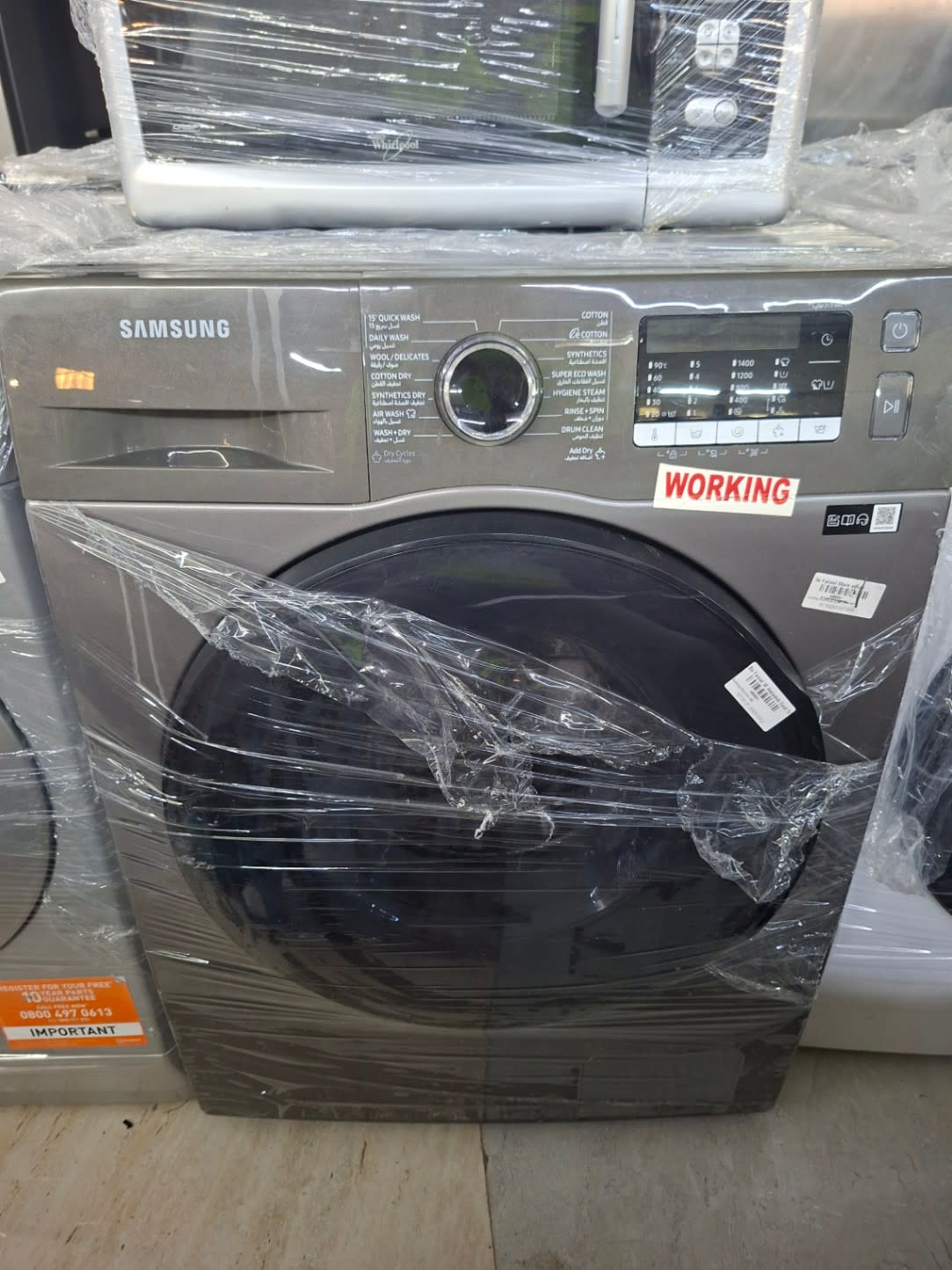 Front-Load Washer Dryer Combo