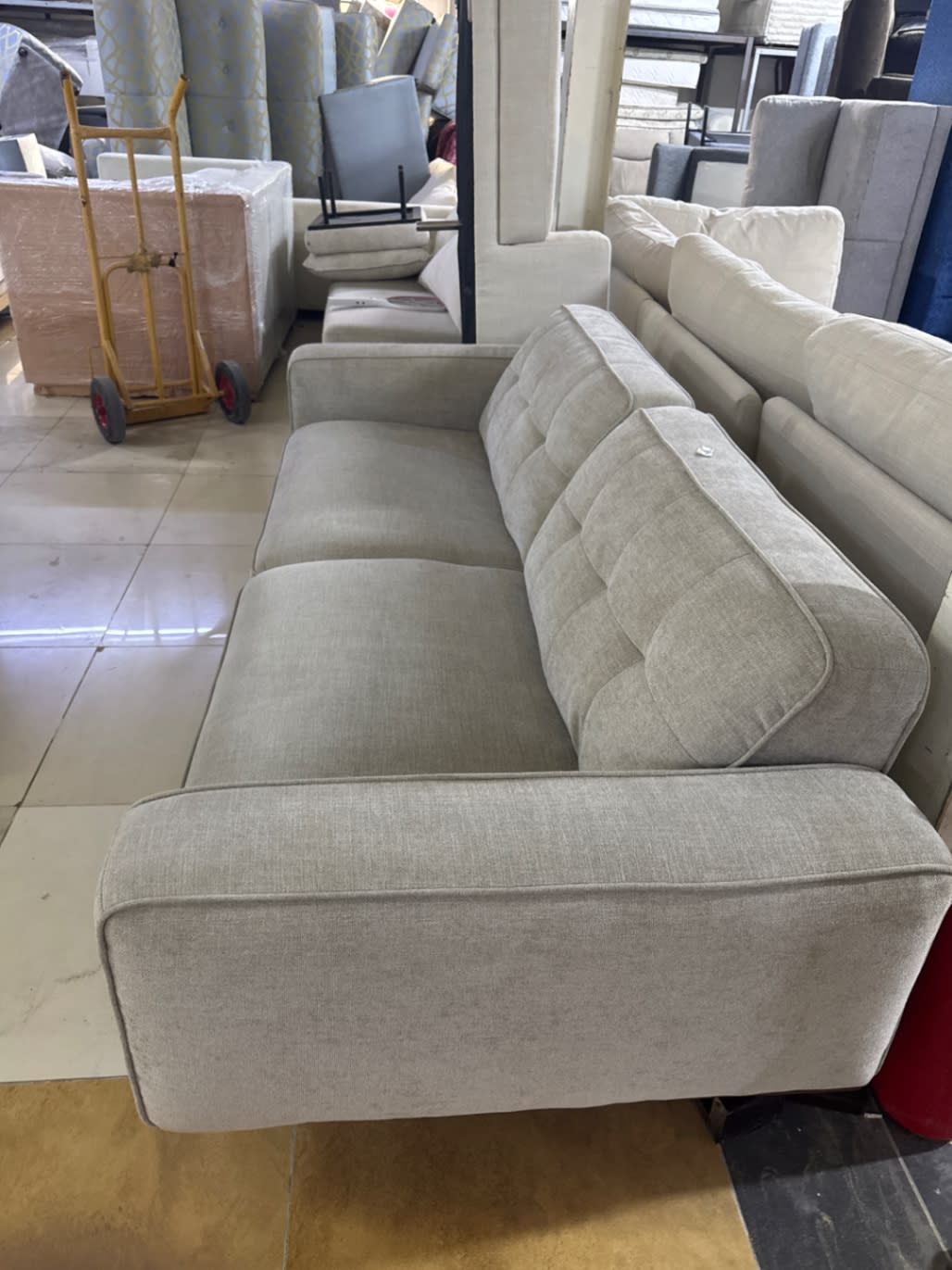 2-Seater Fabric Sofa 2