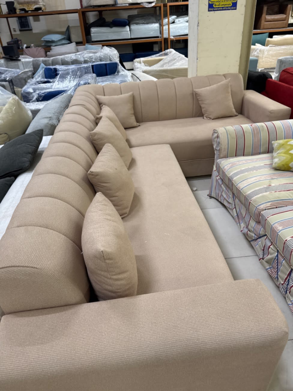 L-Shape Sectional Sofa