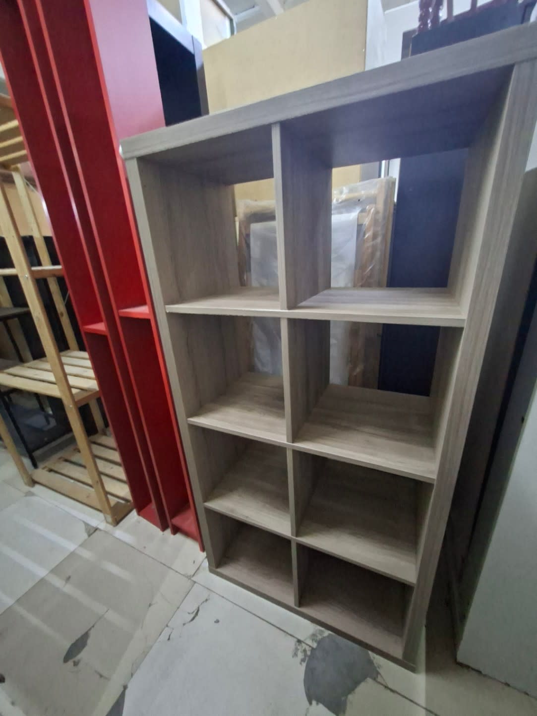 10-Cube Open Bookshelf