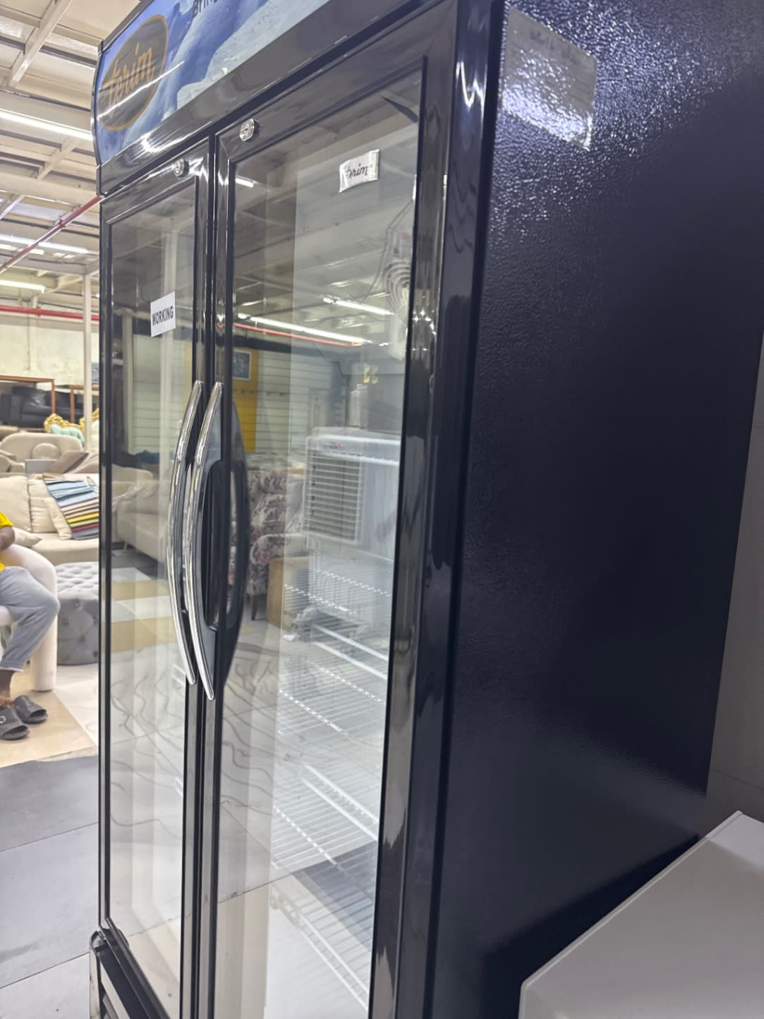 Double Glass Door Display Refrigerator 3