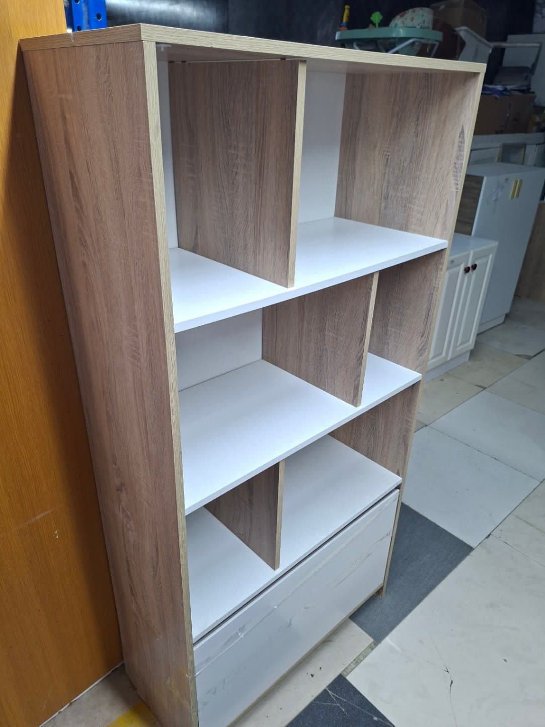 Bookshelf with Drawer 2