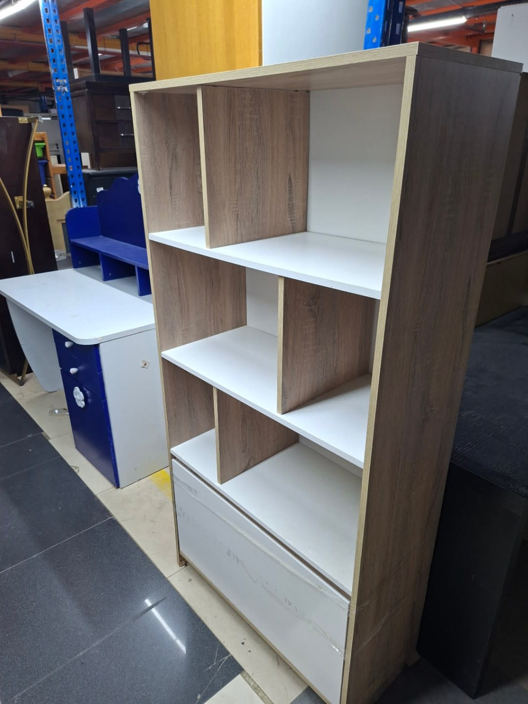 Bookshelf with Drawer 3