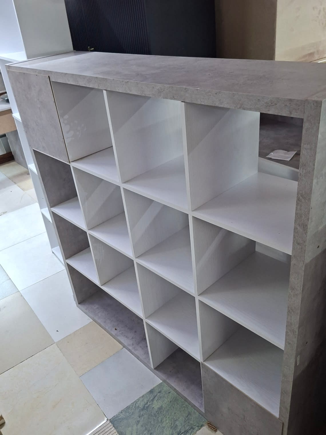 16-Cube Open Bookshelf 2