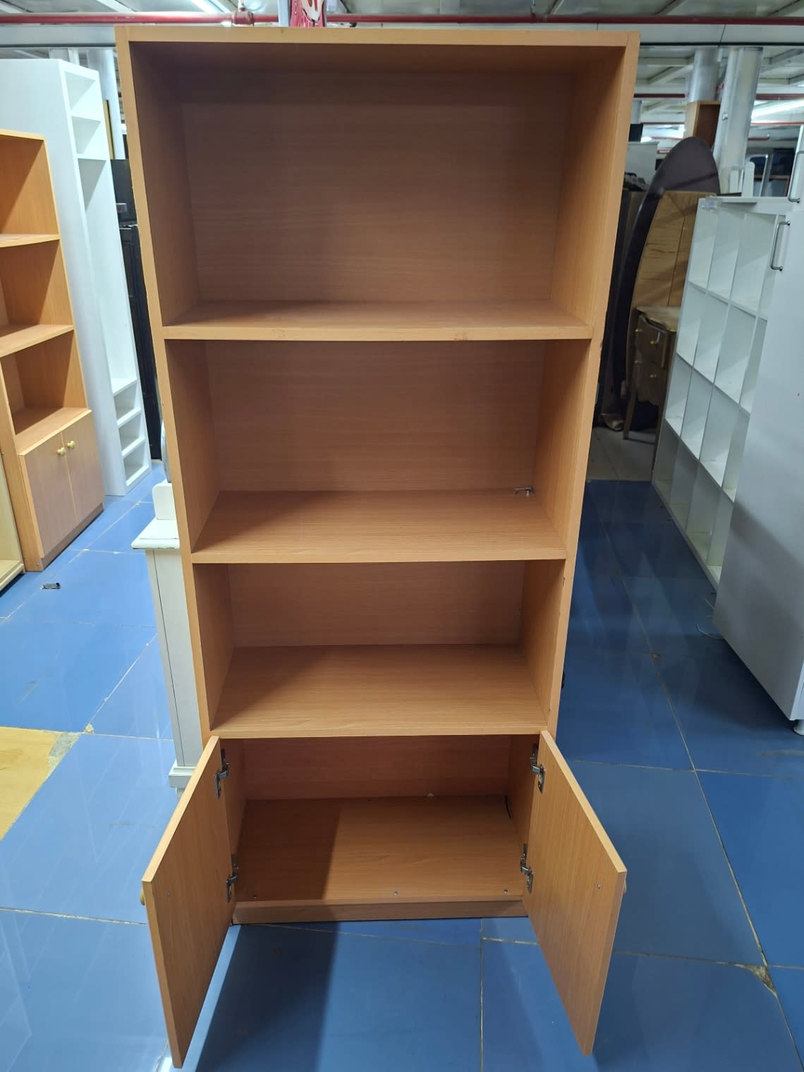 Bookshelf with Cabinet 3