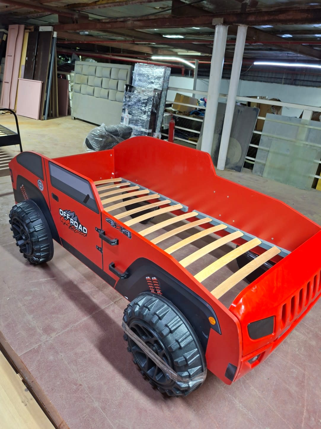 4x4 Off-Road Jeep Kids Bed Frame 2