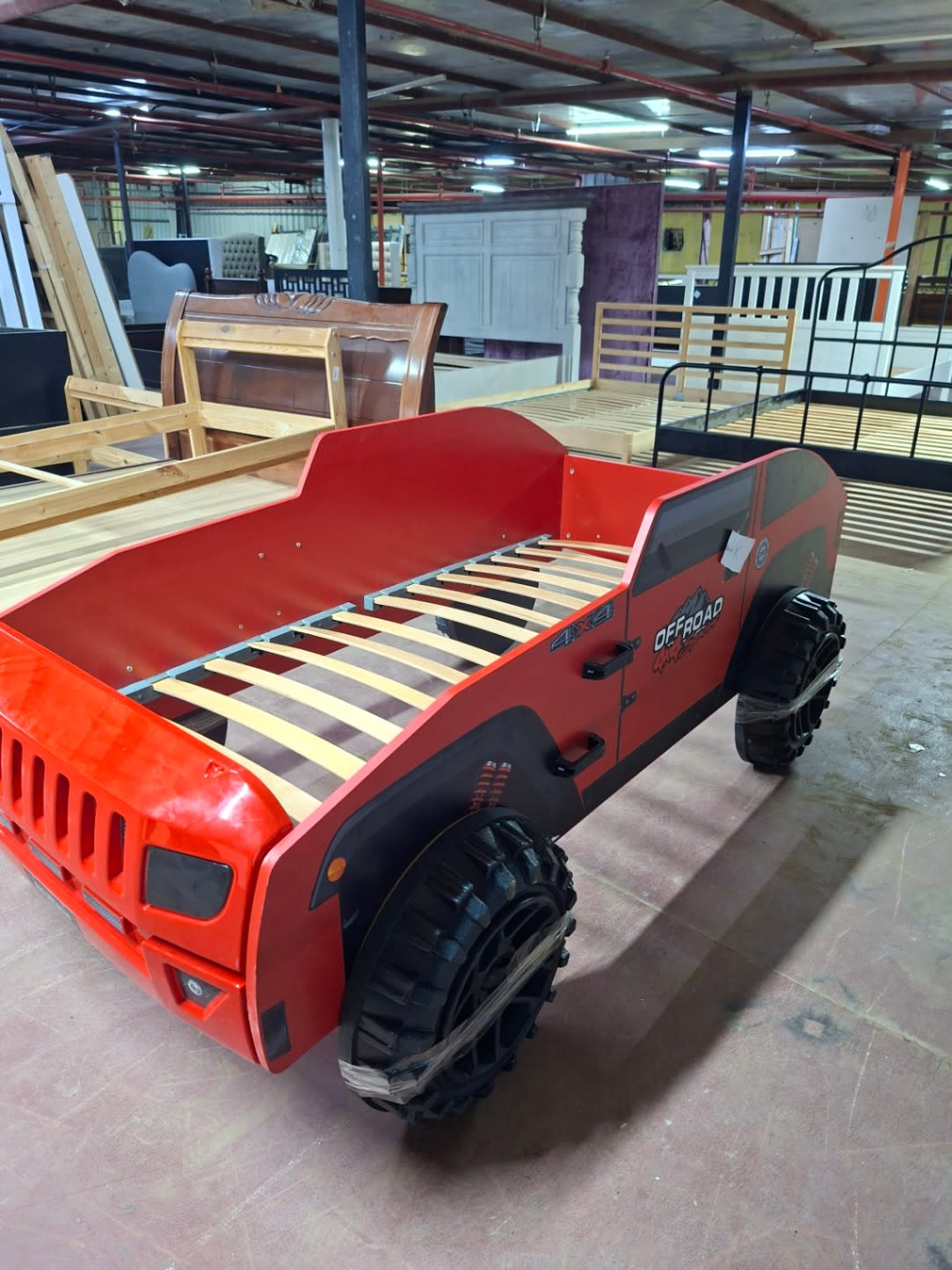 4x4 Off-Road Jeep Kids Bed Frame 3