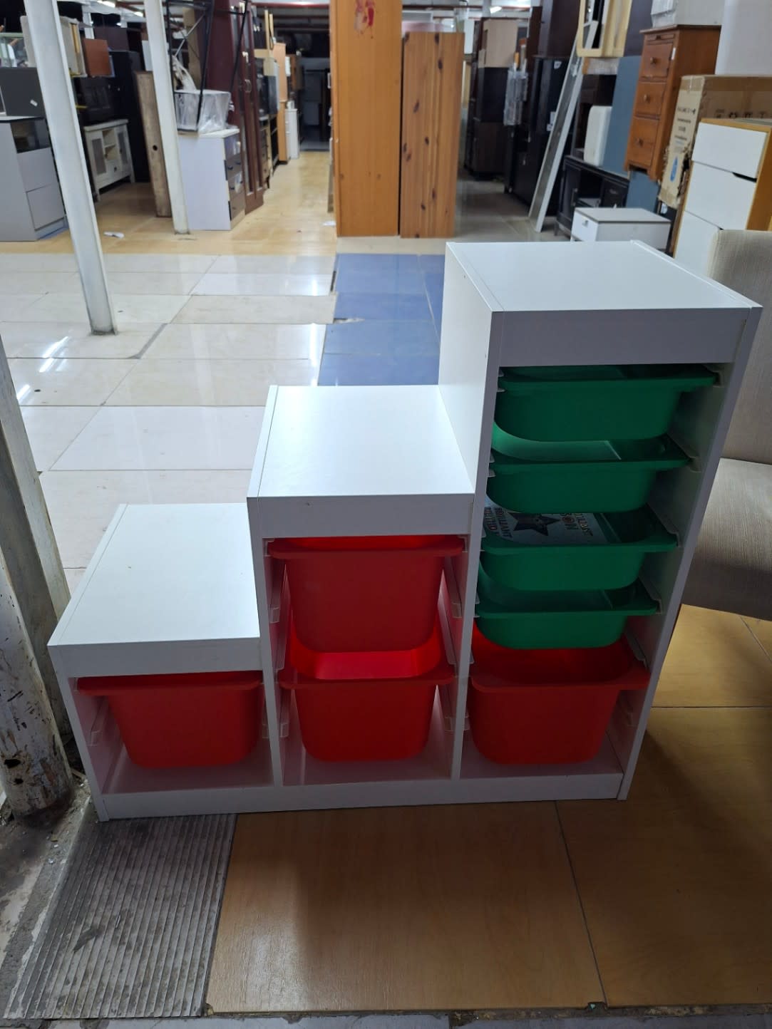 Kids Toy Storage Unit with Bins 3
