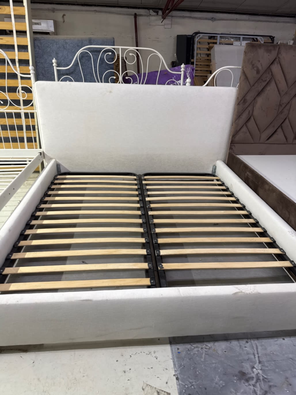 Upholstered Queen Bed Frame