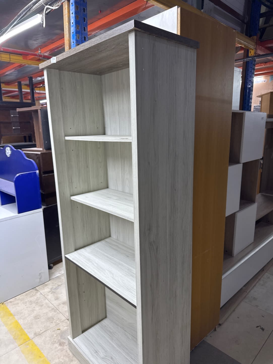 4-Shelf Open Bookcase 2