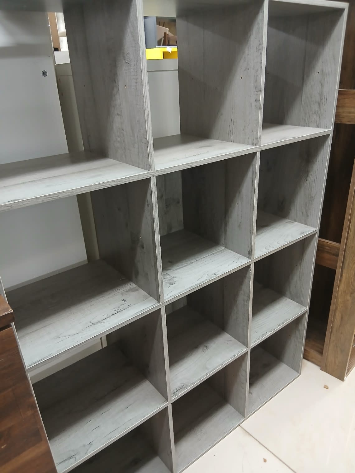 12-Cube Open Bookshelf