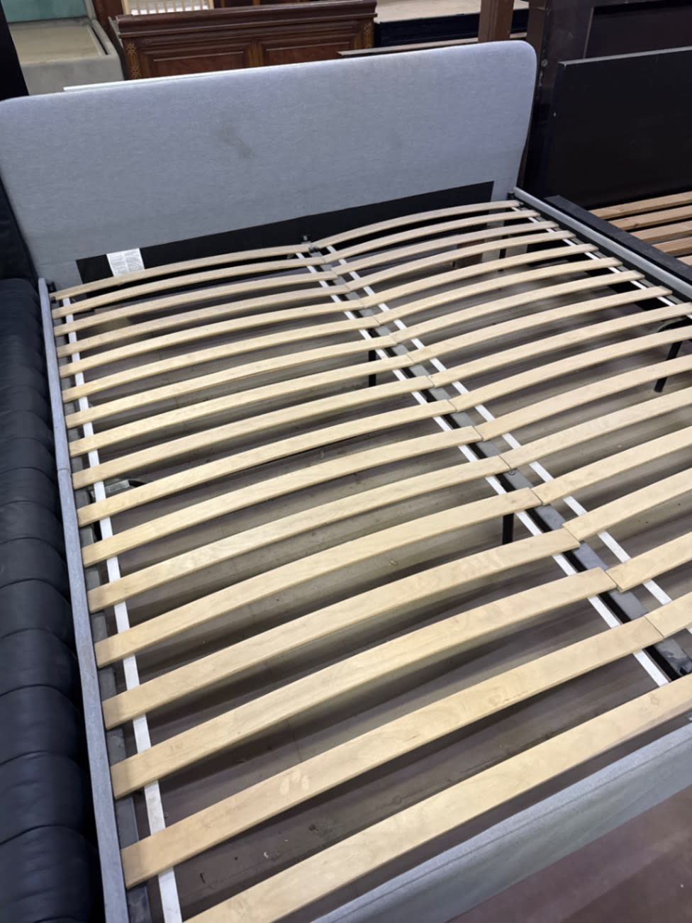 Upholstered Queen Bed Frame 3