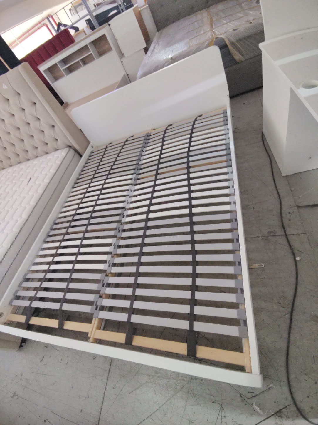 Queen Bed Frame with Slatted Base 3