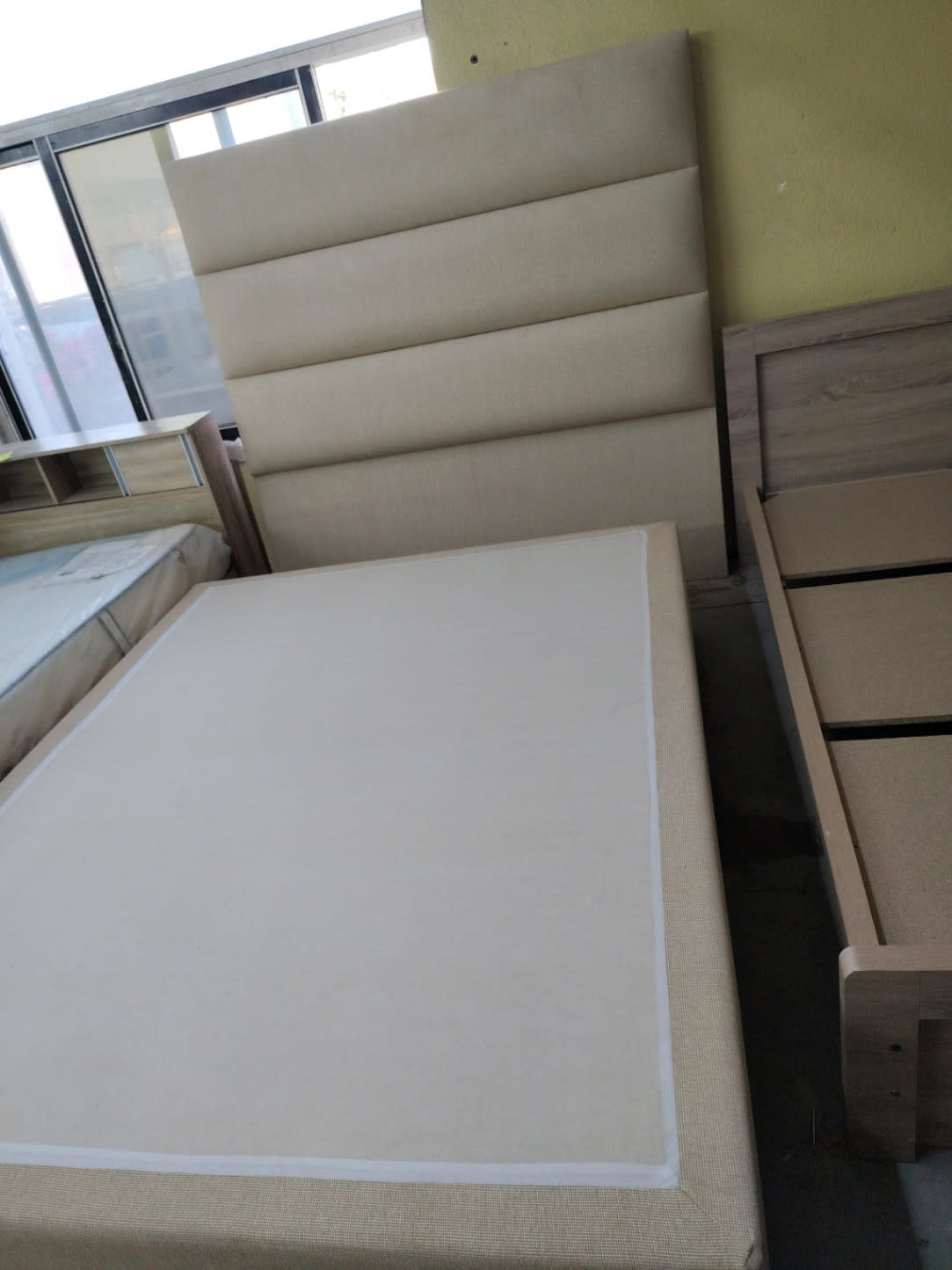 Upholstered Queen Bed Frame 3