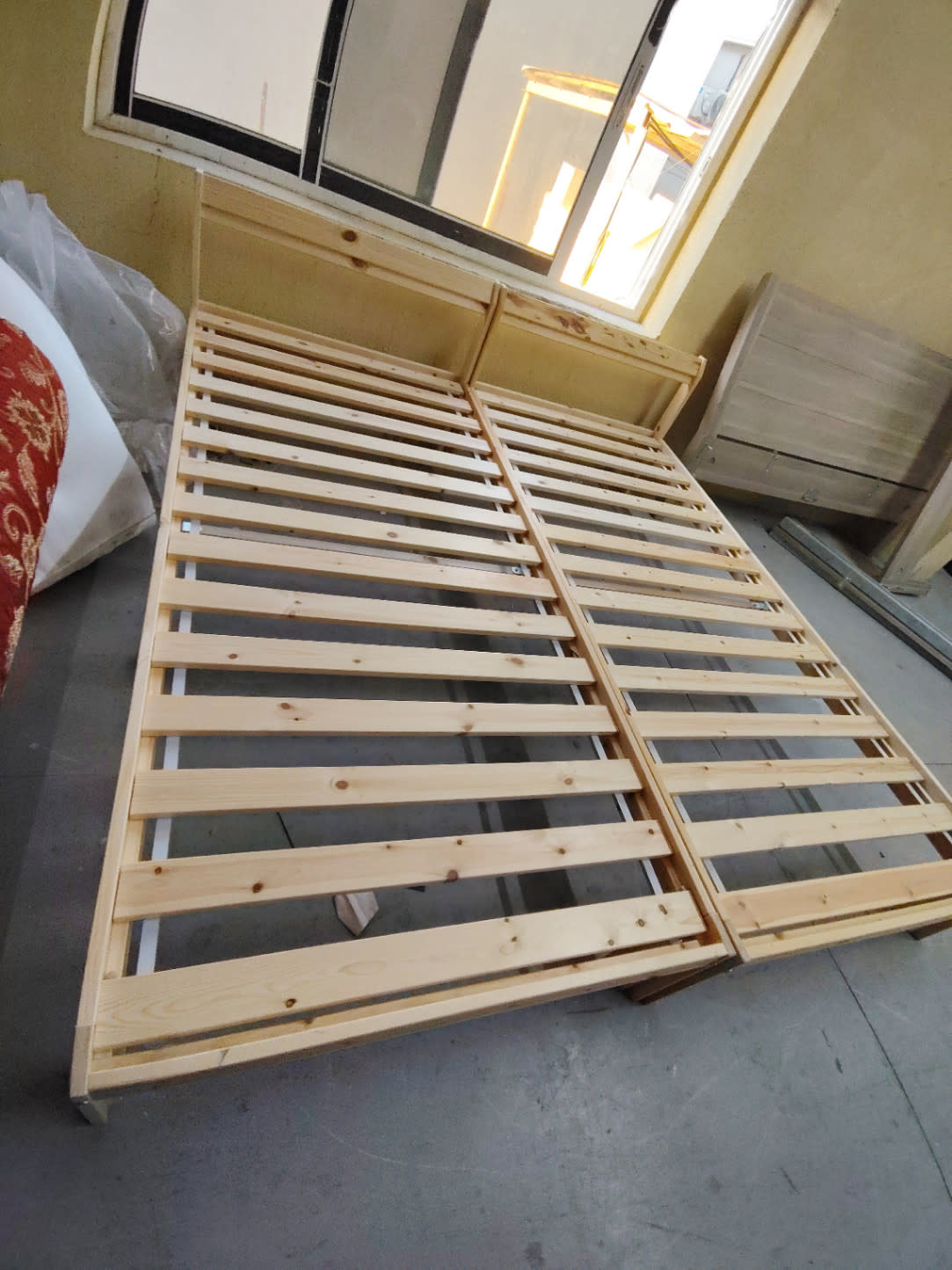 Wooden Slat Bed Frame 2