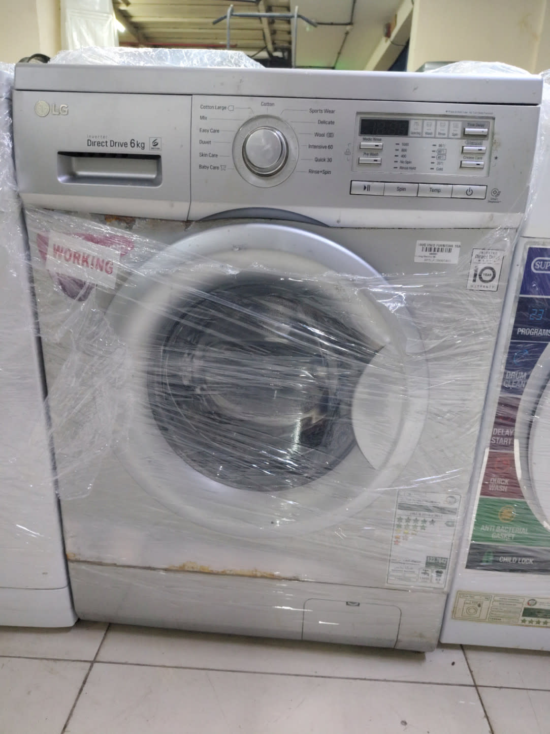 Front-Load Washing Machine 6kg Inverter Direct Drive 2