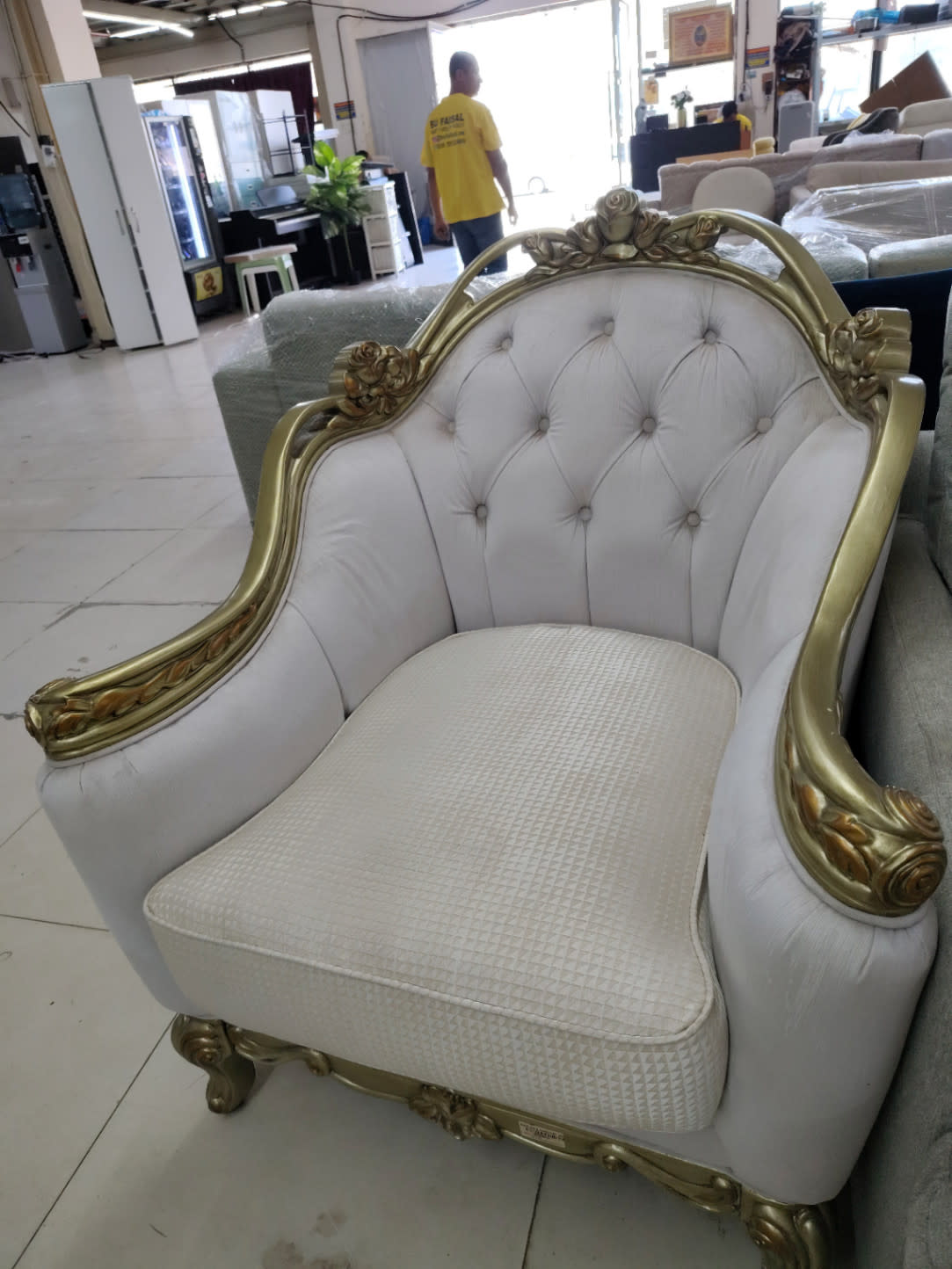 Classic Carved Armchair 3