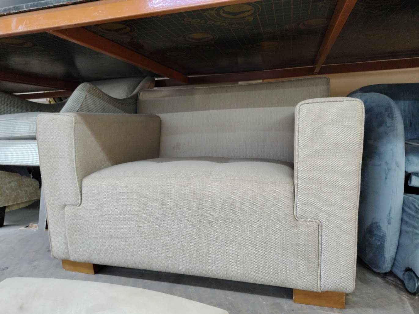 Wide Armchair 2