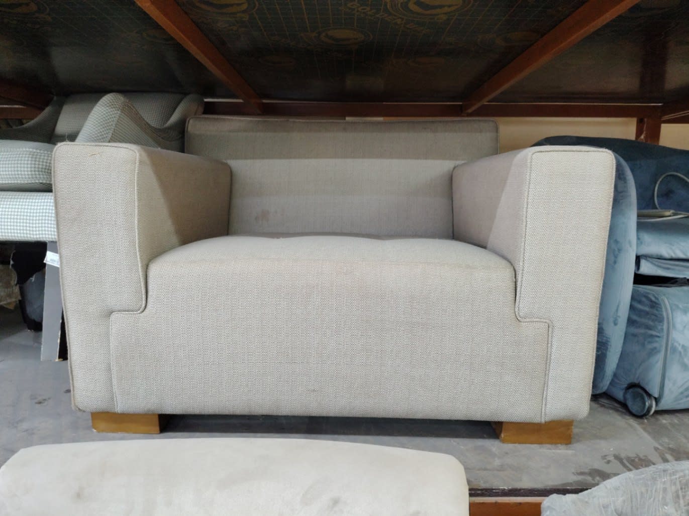 Wide Armchair