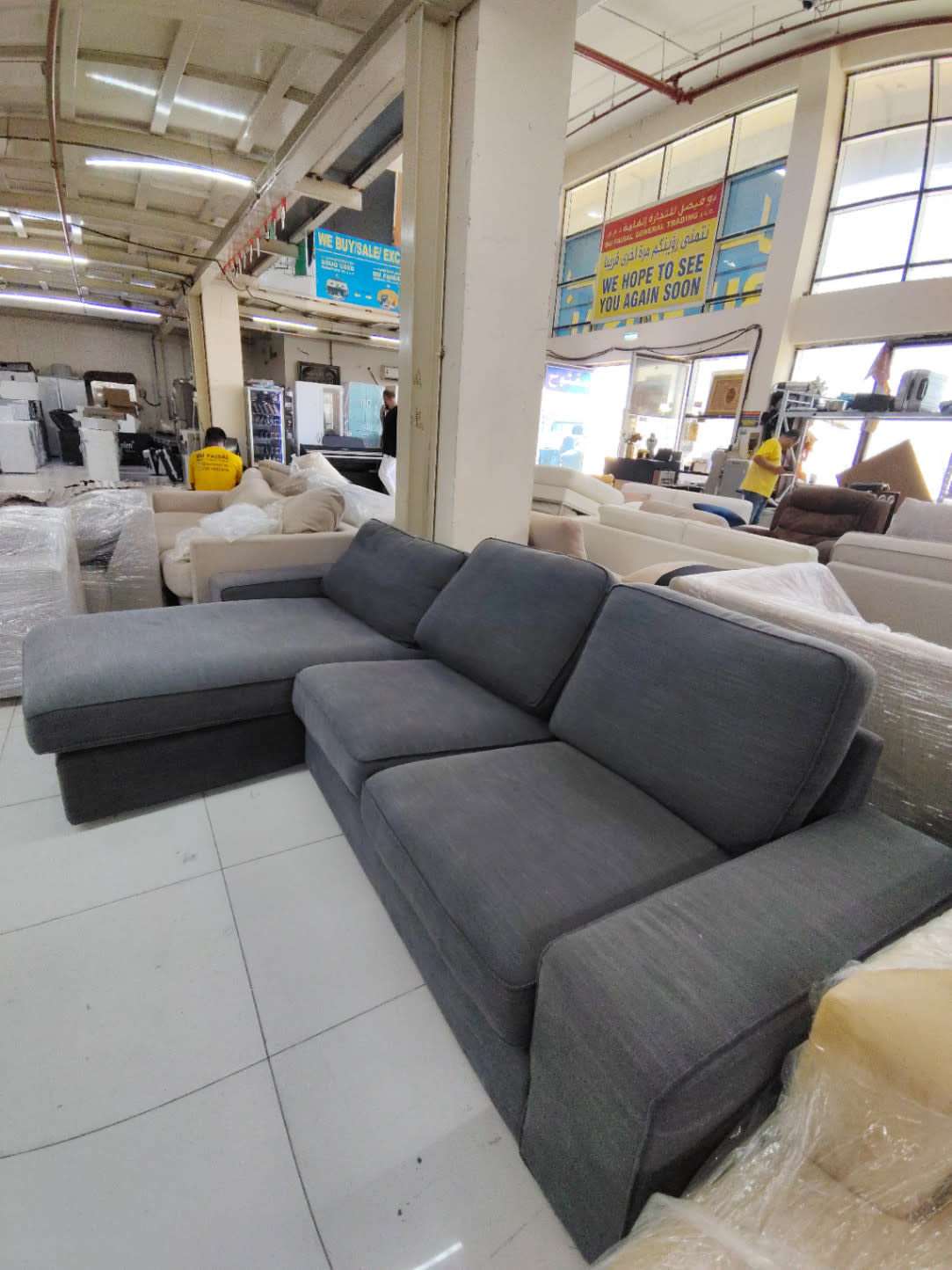 L-Shape Sectional Sofa with Chaise 2
