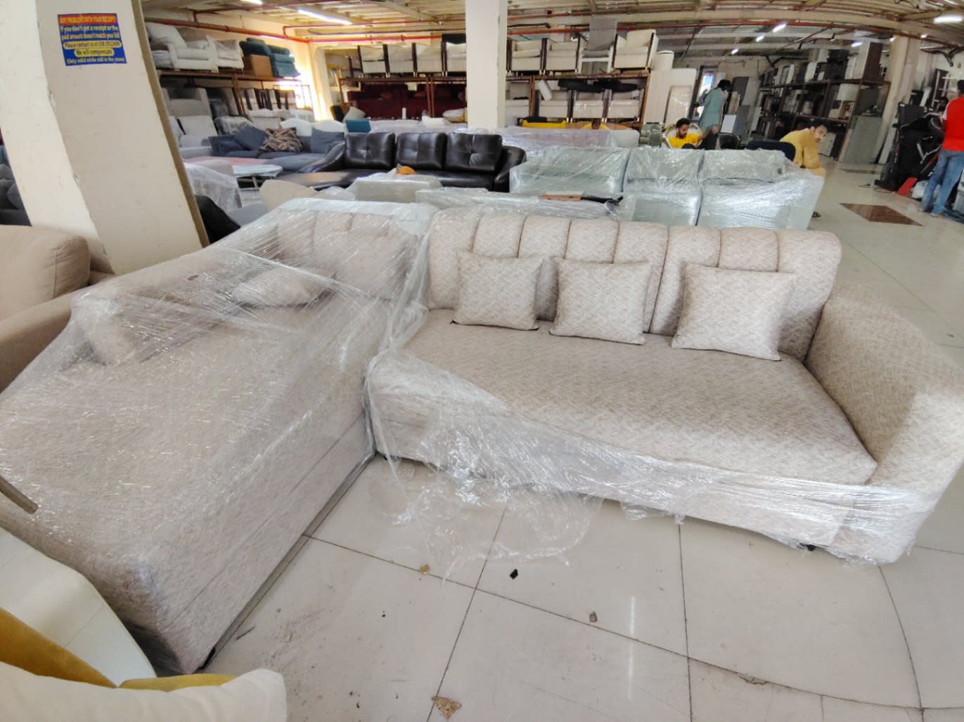 L-Shape Sectional Sofa 3