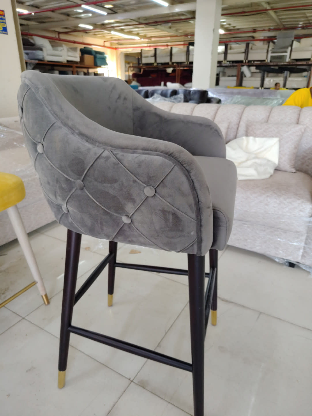 Bar Stool with Armrests 2