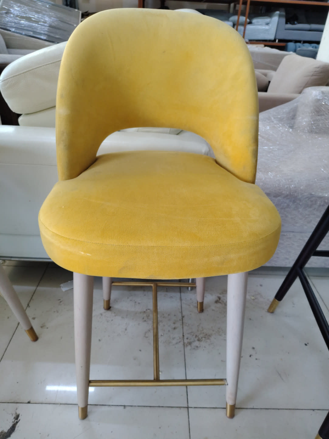 Bar Stool with Open Back