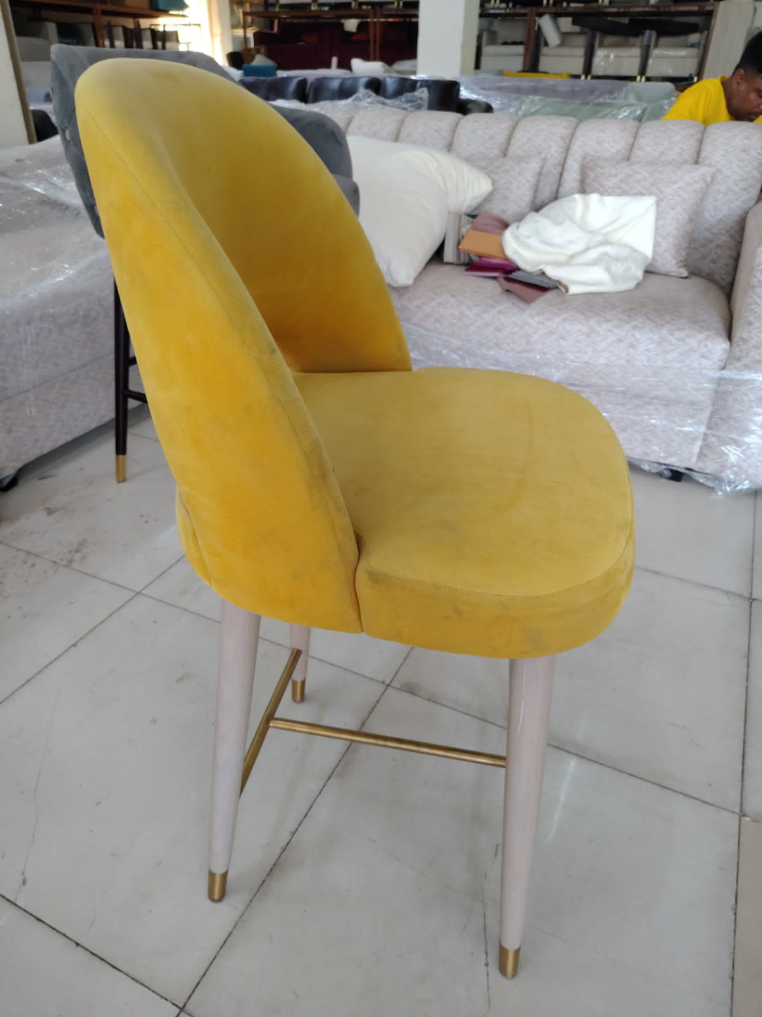 Bar Stool with Open Back 2