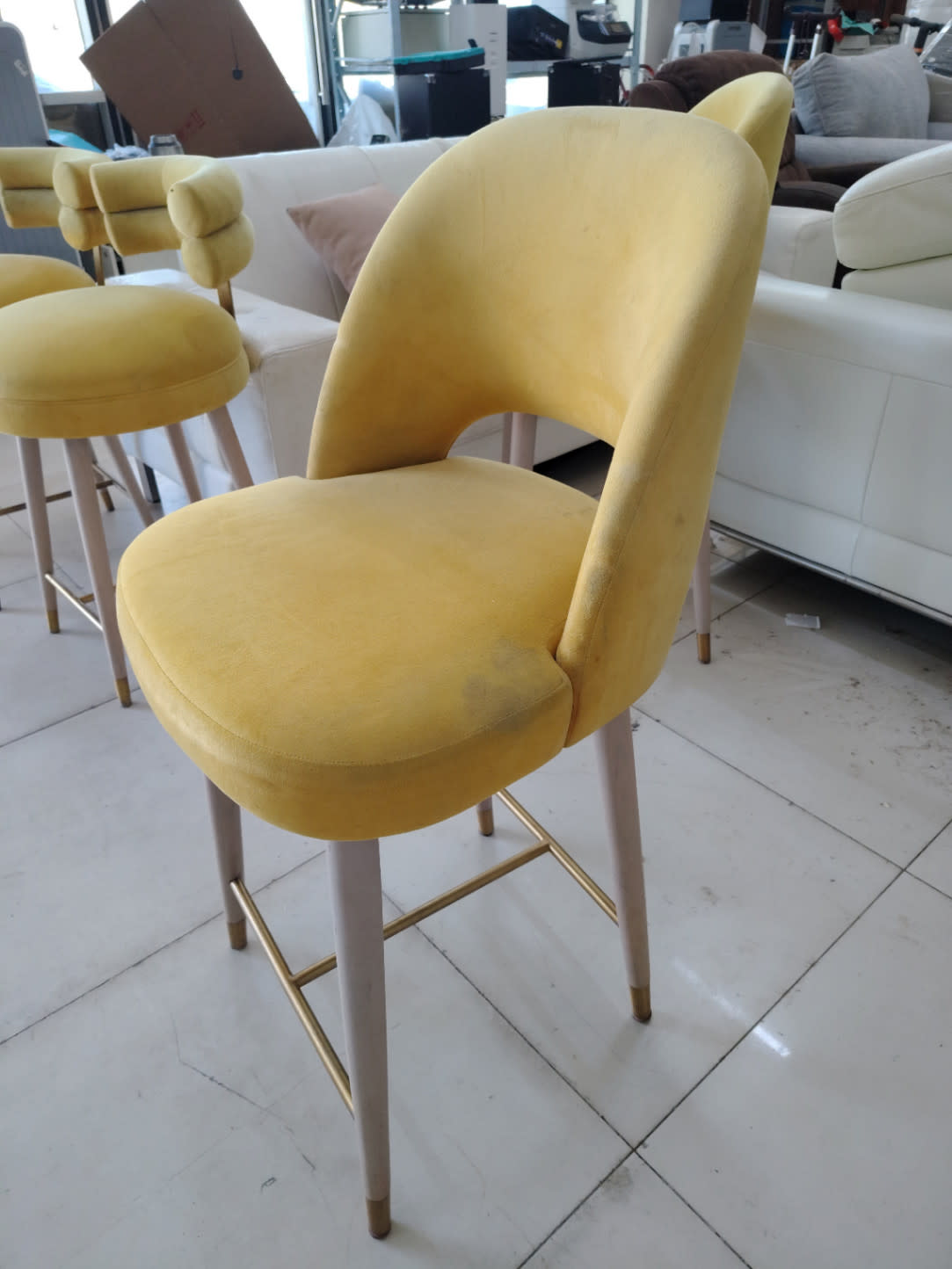 Bar Stool with Open Back 3