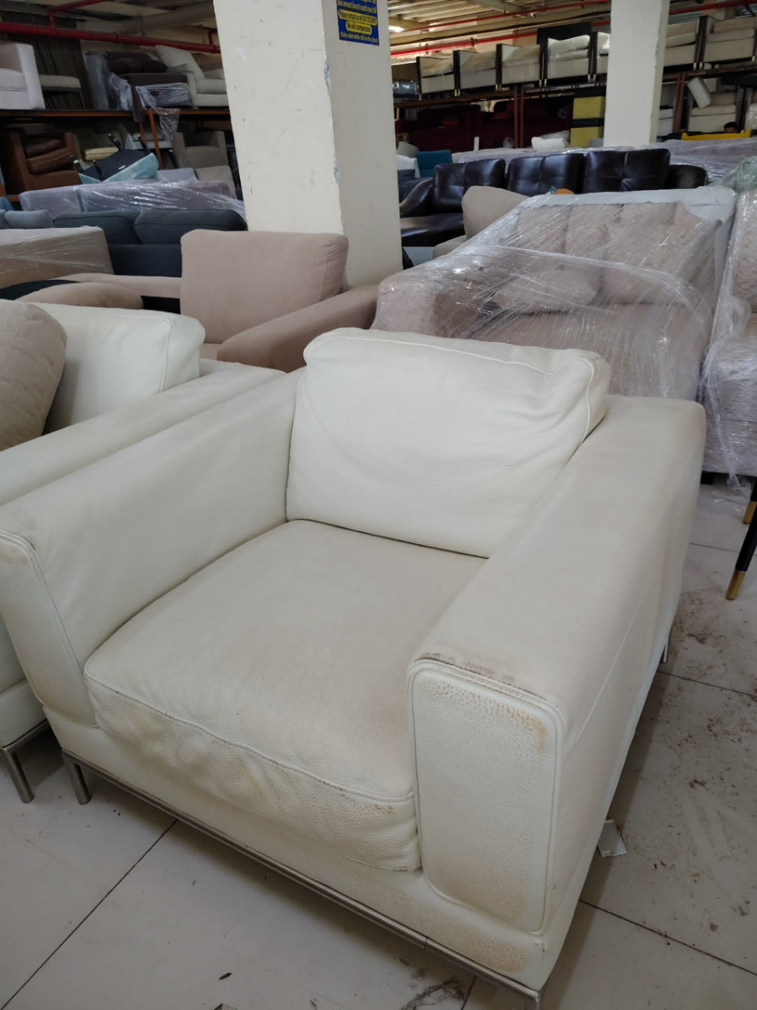 Single Seat Leather Armchair 2
