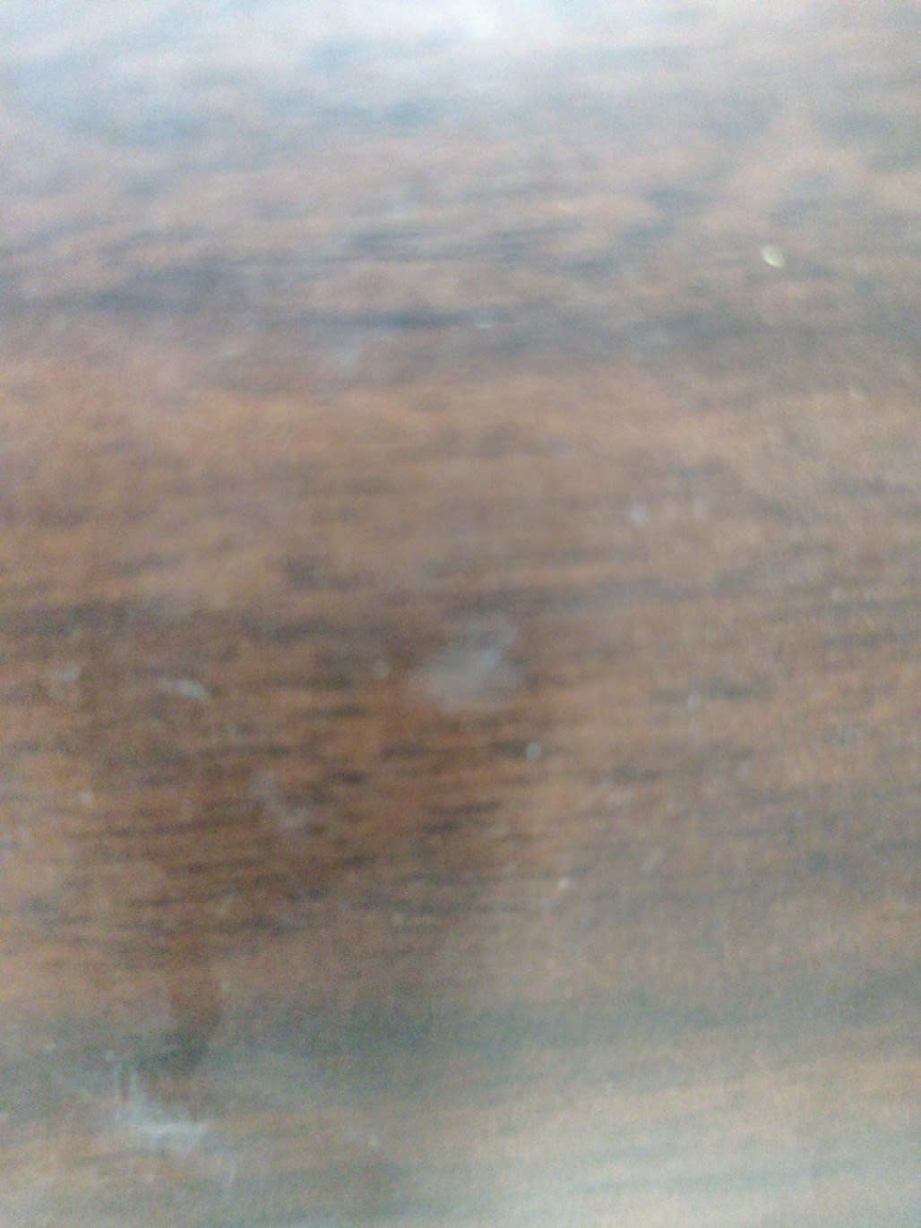 Barcode label photo for used 2-drawer nightstand at Bufaisal Shop C Ajman — label unreadable