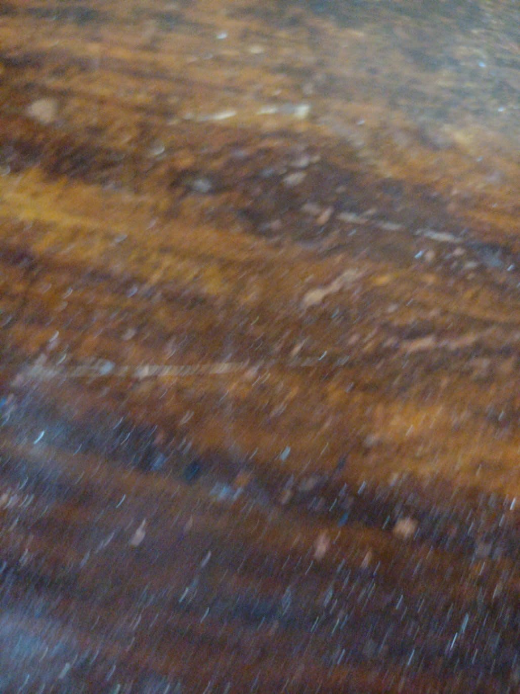 Barcode label photo for used wooden nightstand at Bufaisal Shop C Ajman — label unreadable