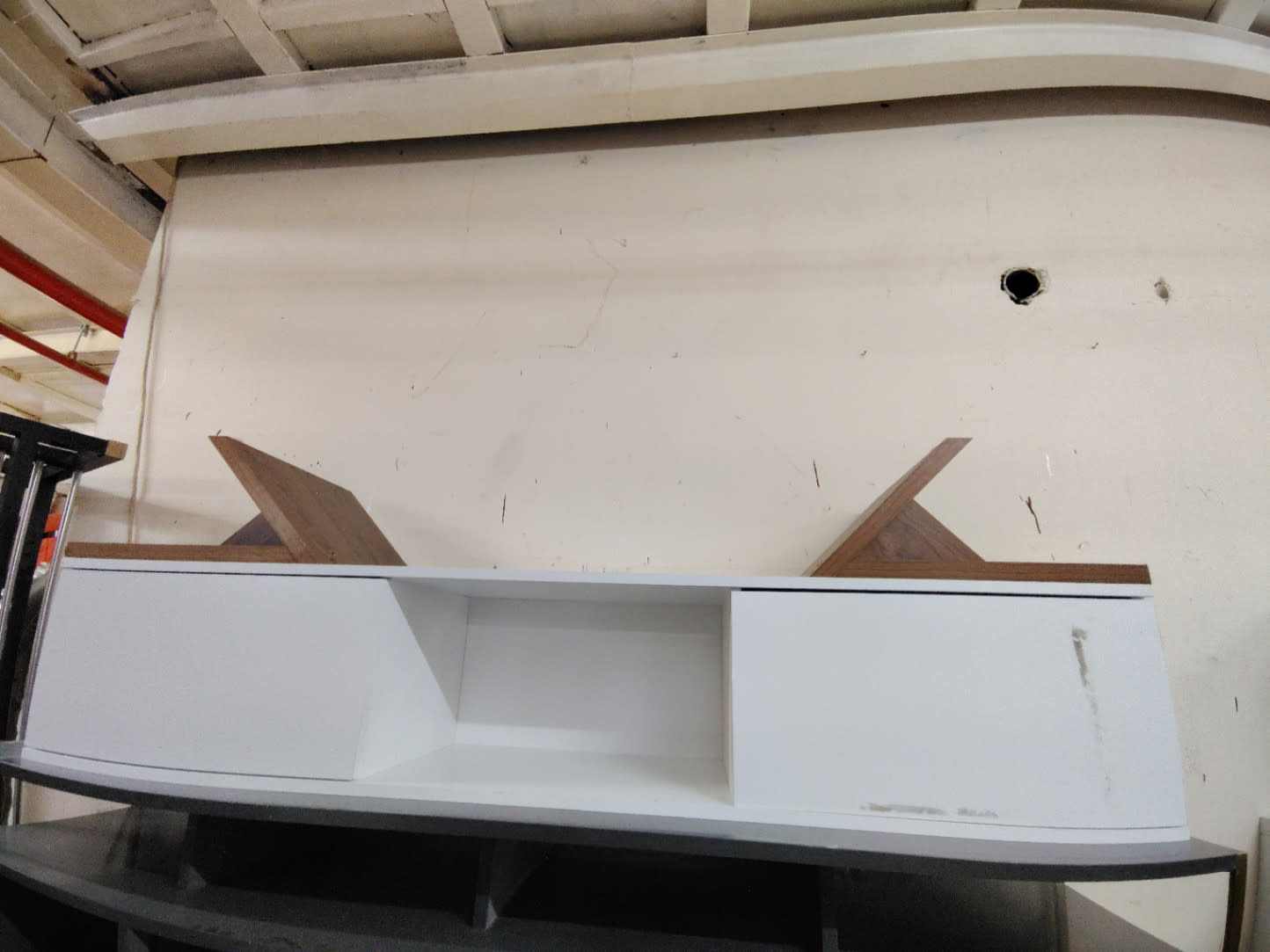 TV Stand with Open Shelf