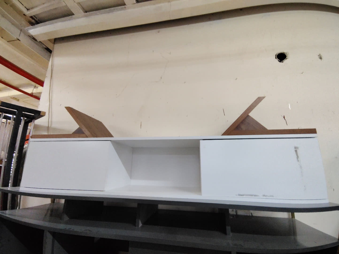 TV Stand with Open Shelf 3