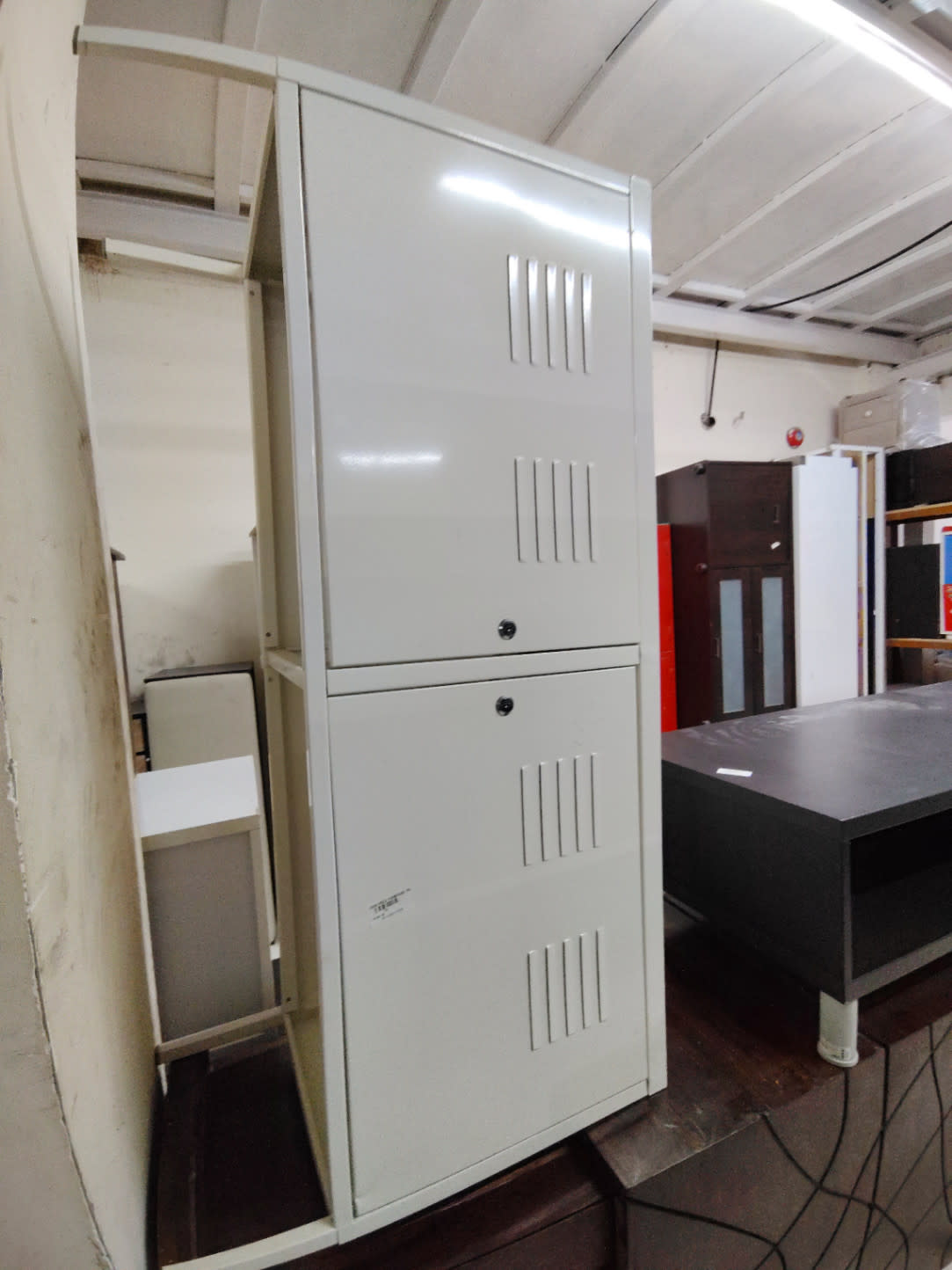 2-Door Metal Storage Cabinet 3