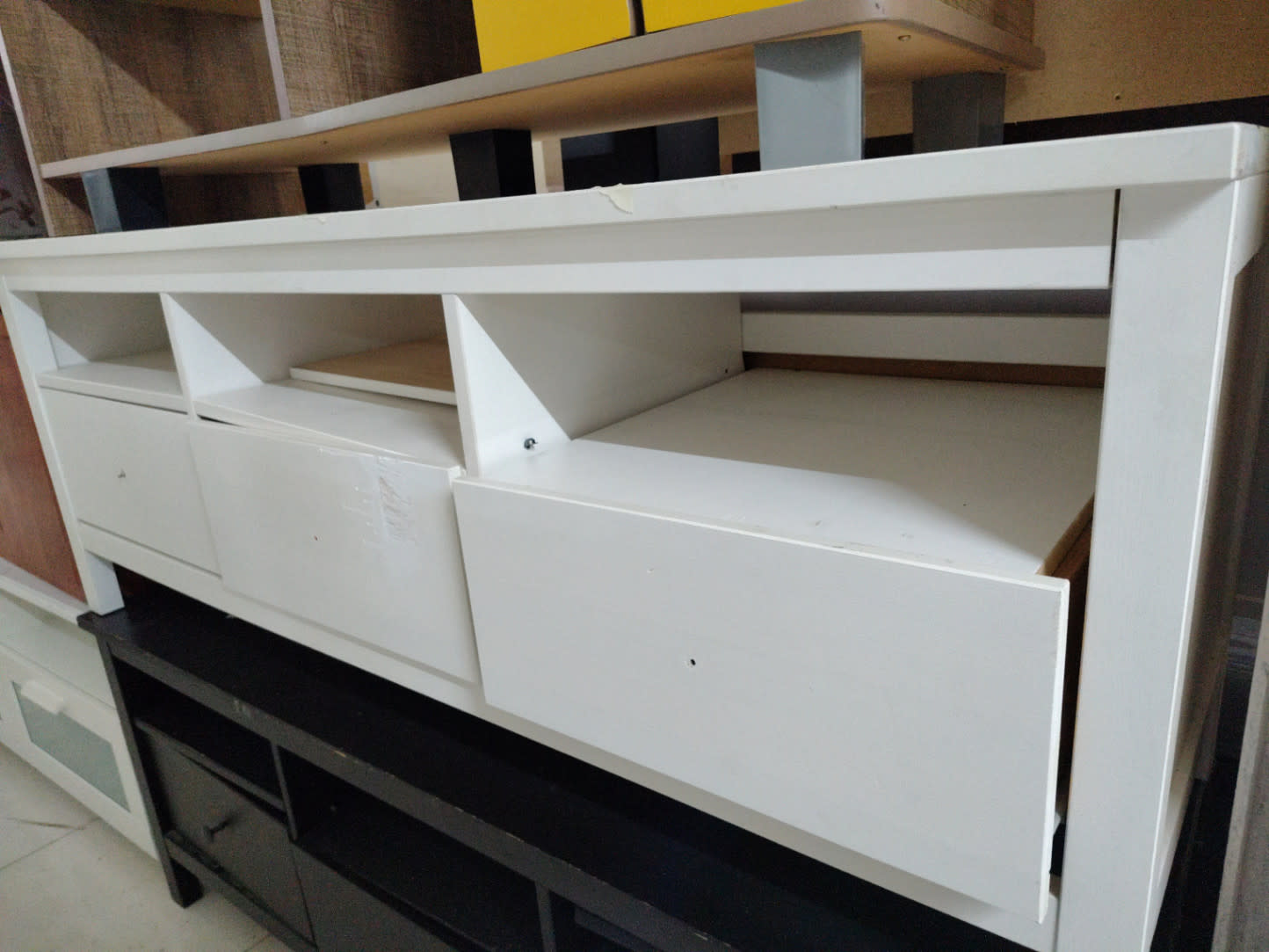 TV Stand with Drawers 2