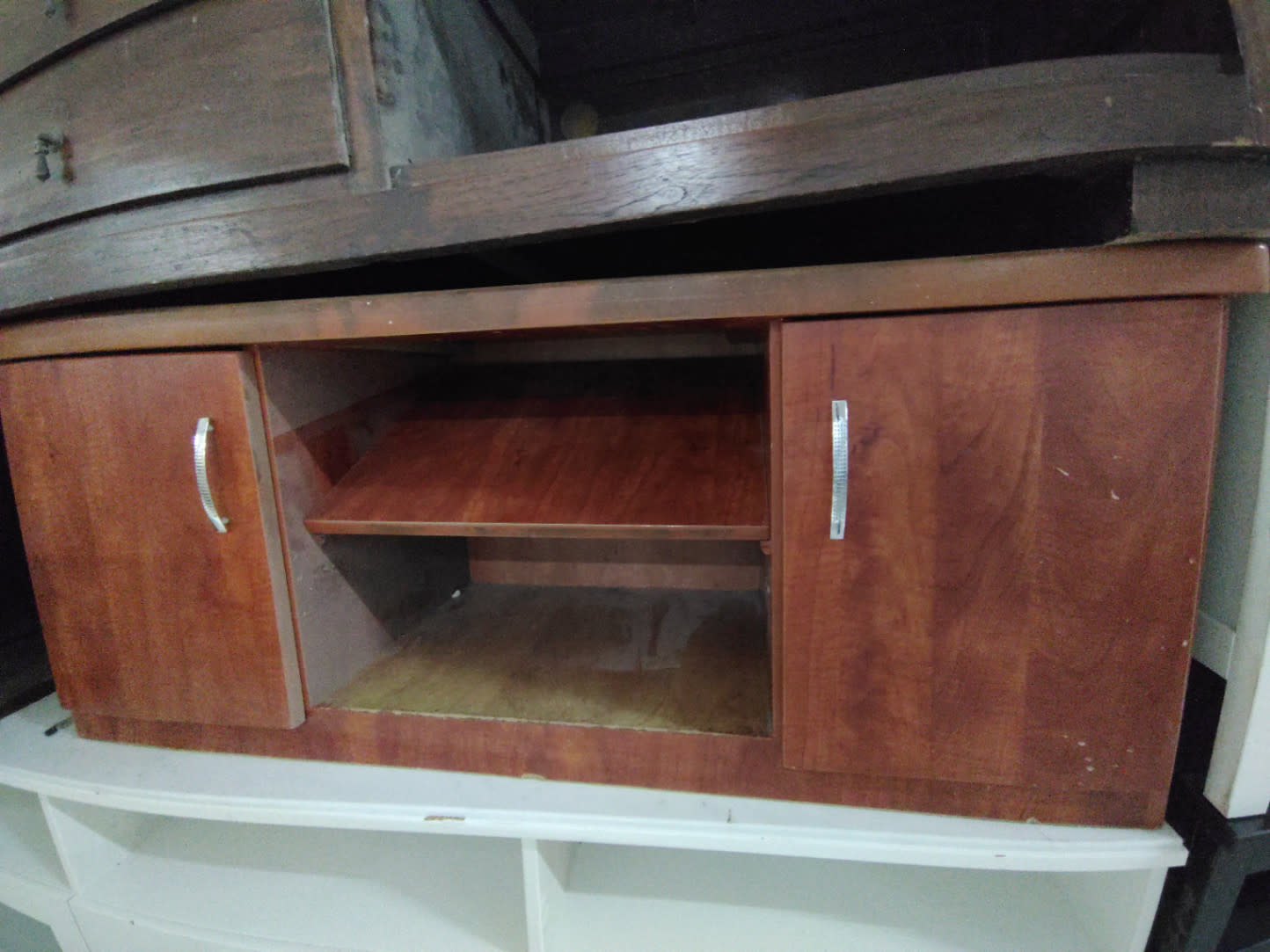 TV Stand with Cabinet Storage