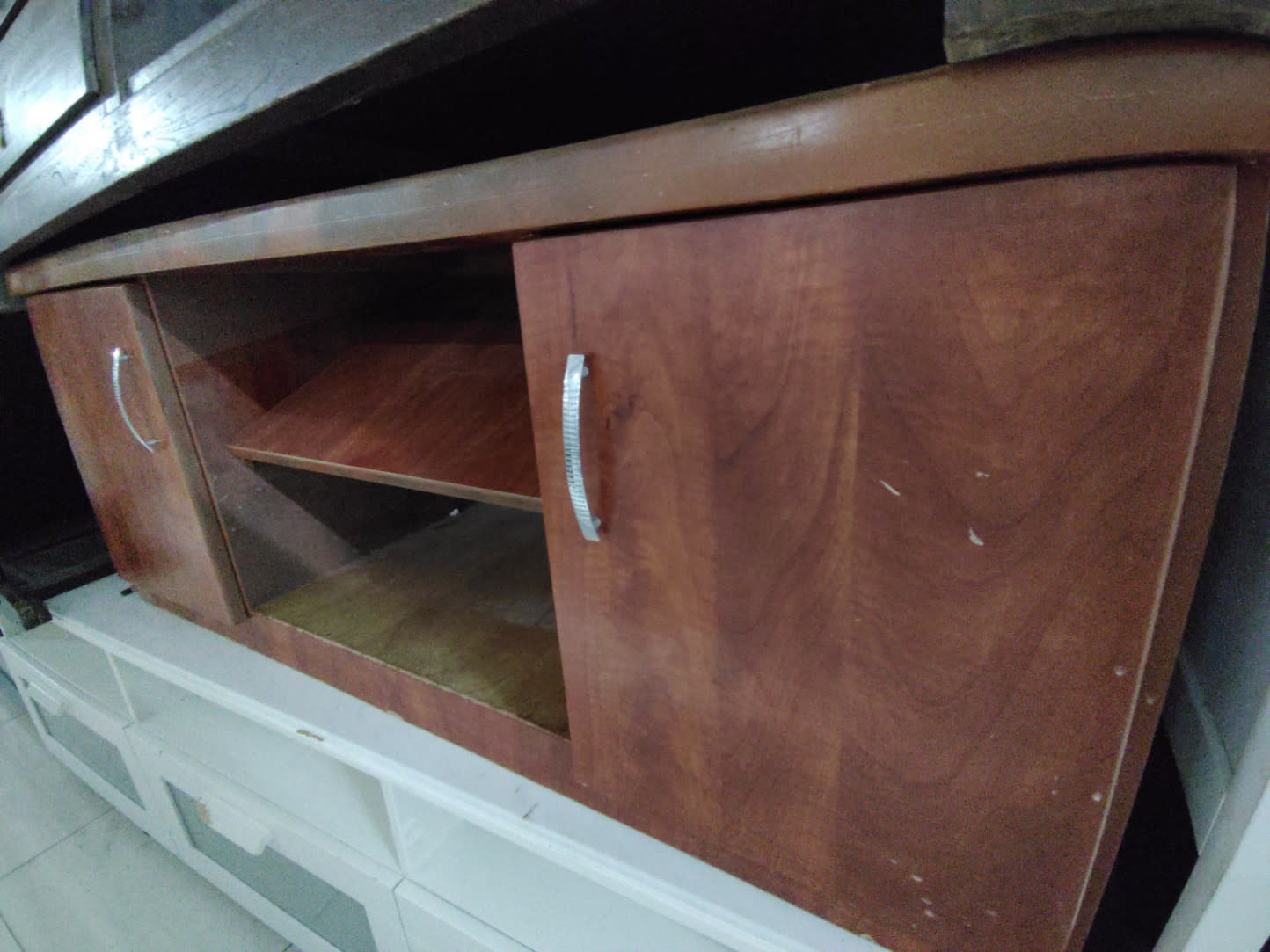 TV Stand with Cabinet Storage 2