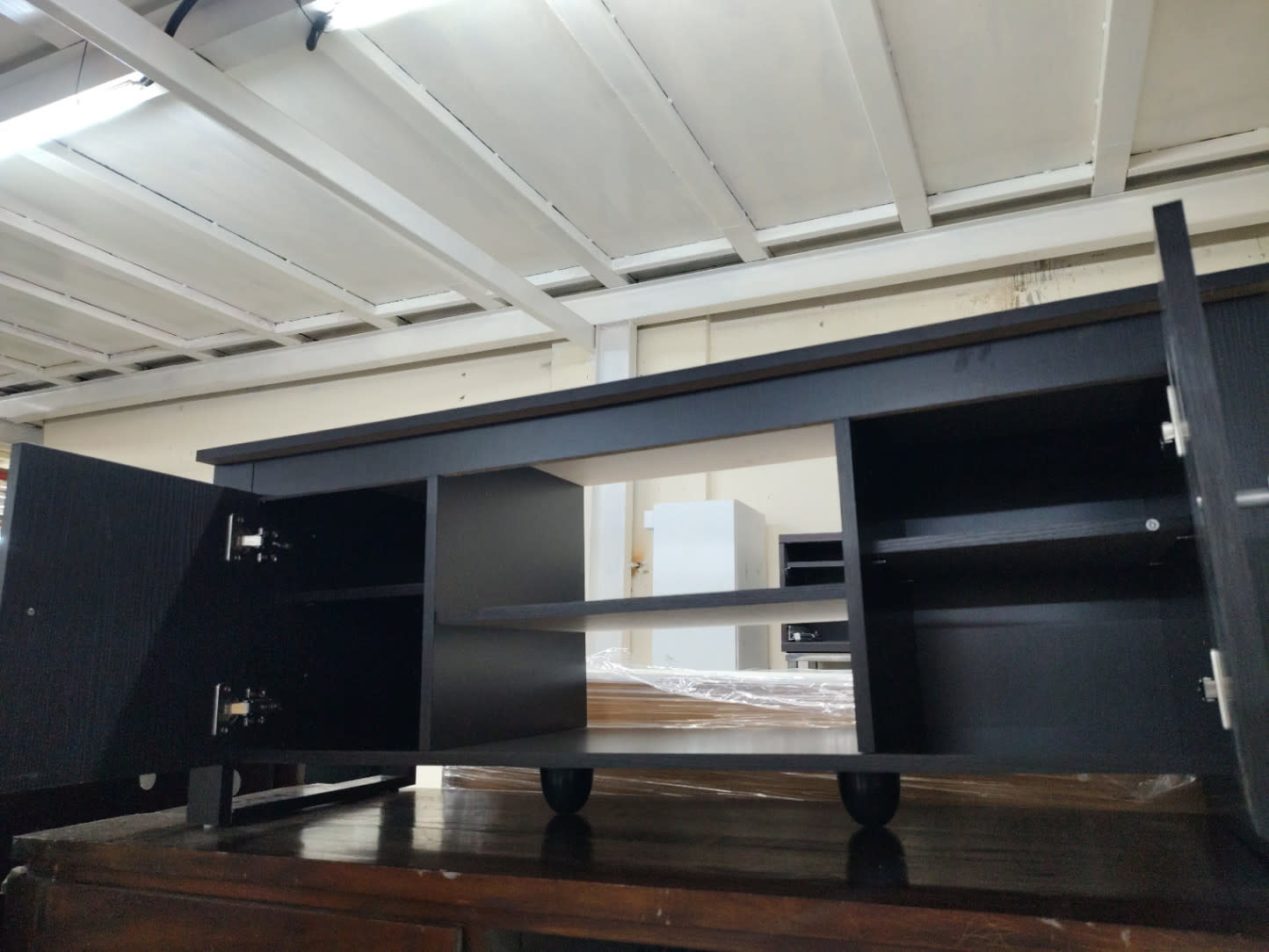 TV Stand with Side Cabinets 3
