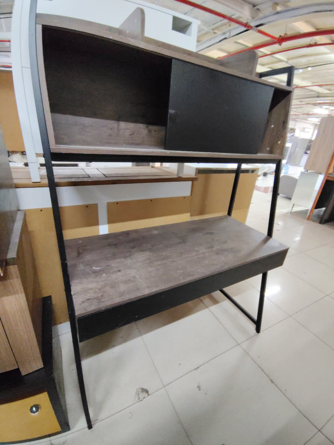 Desk with Hutch and Drawer