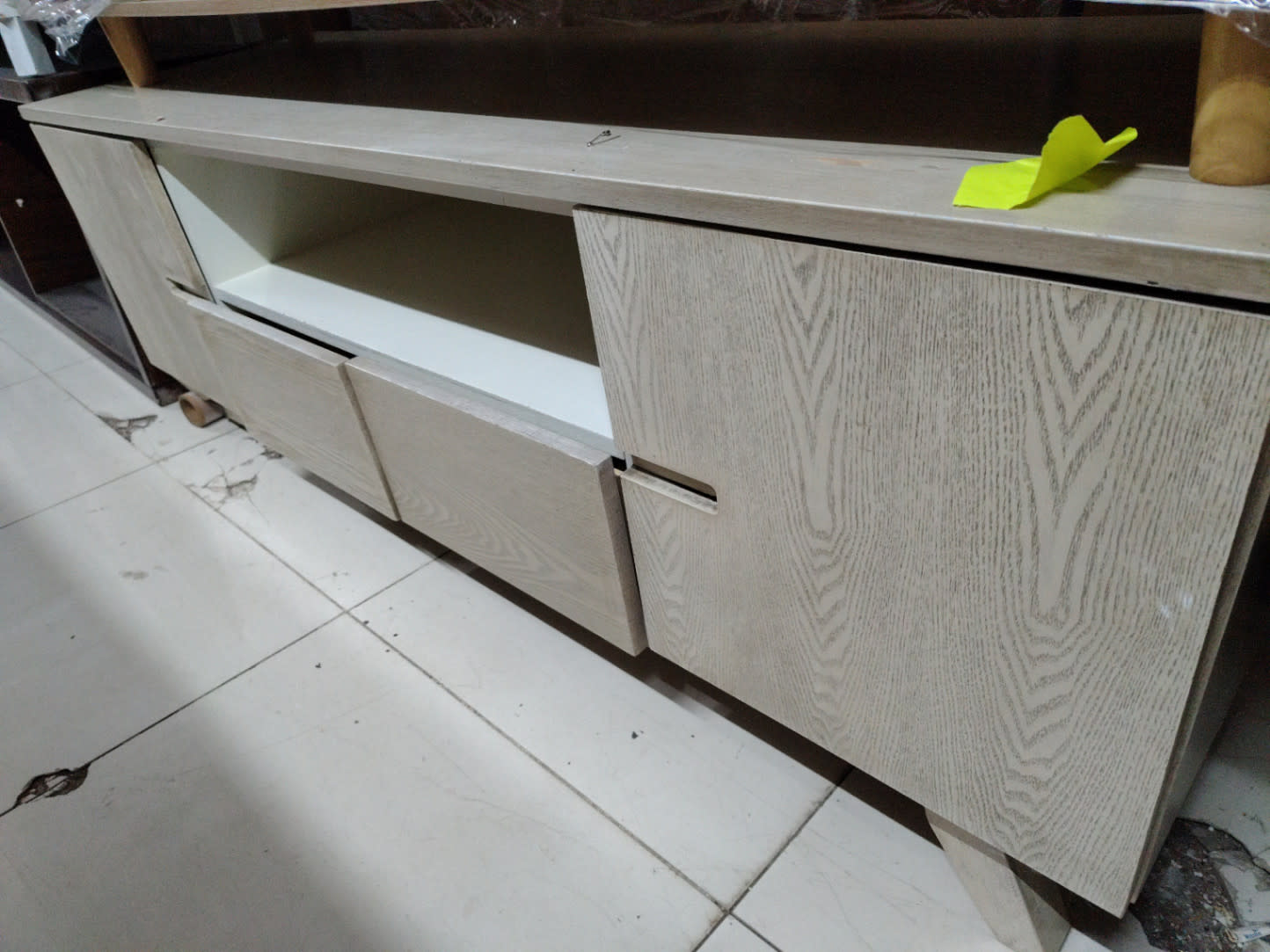 TV Stand with Drawers and Side Cabinets 2