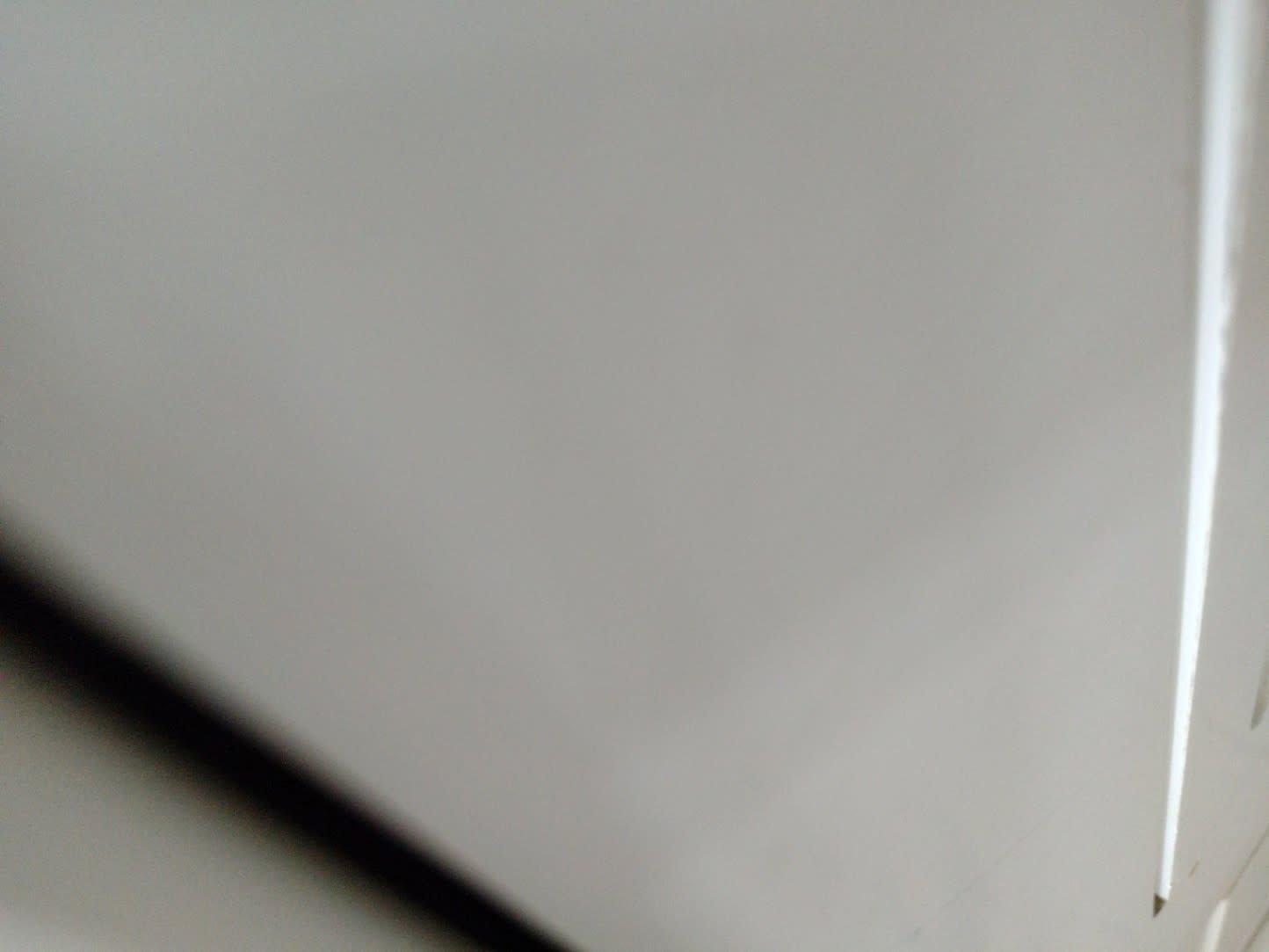 Barcode label photo for used 6-drawer dresser at Bufaisal Shop C Ajman — label unreadable