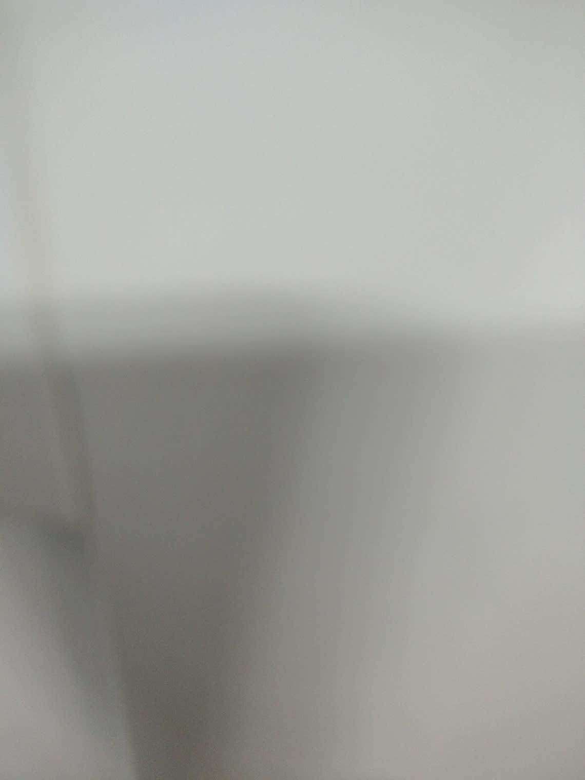 Barcode label photo for used 2-door white storage wardrobe — label unreadable