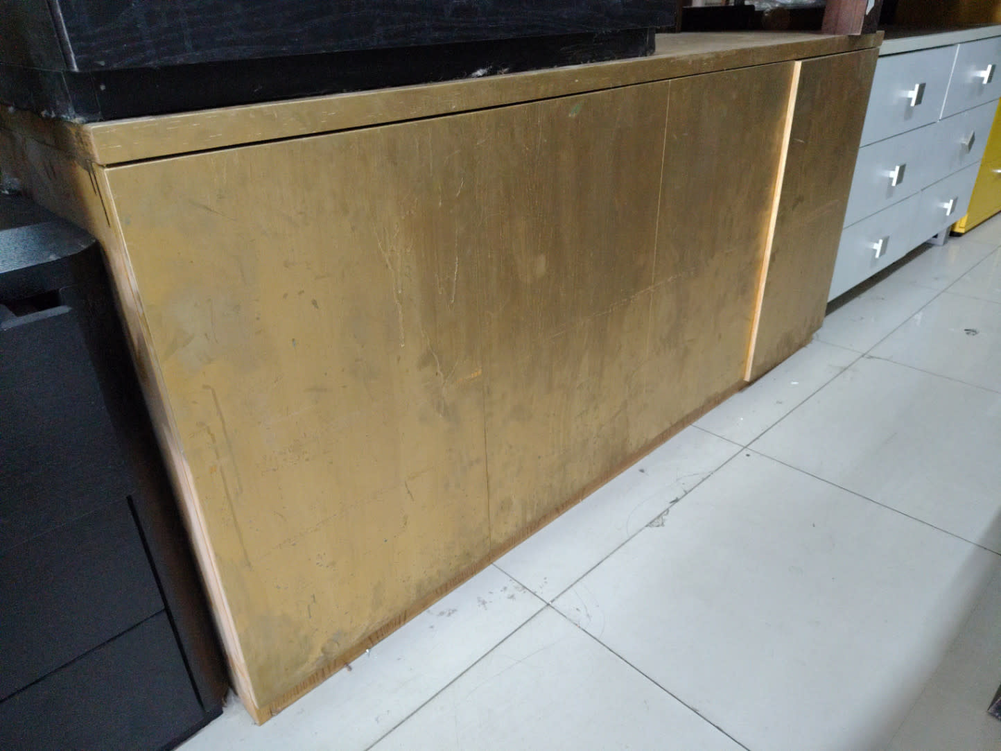 3-Door Wooden Sideboard Cabinet 2