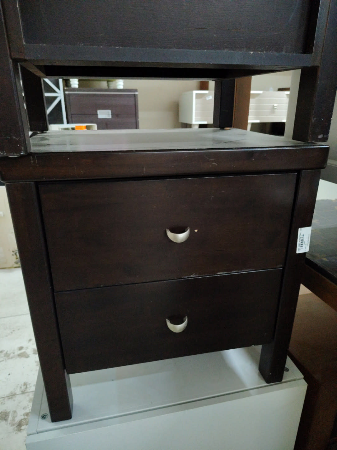2-Drawer Bedside Nightstand